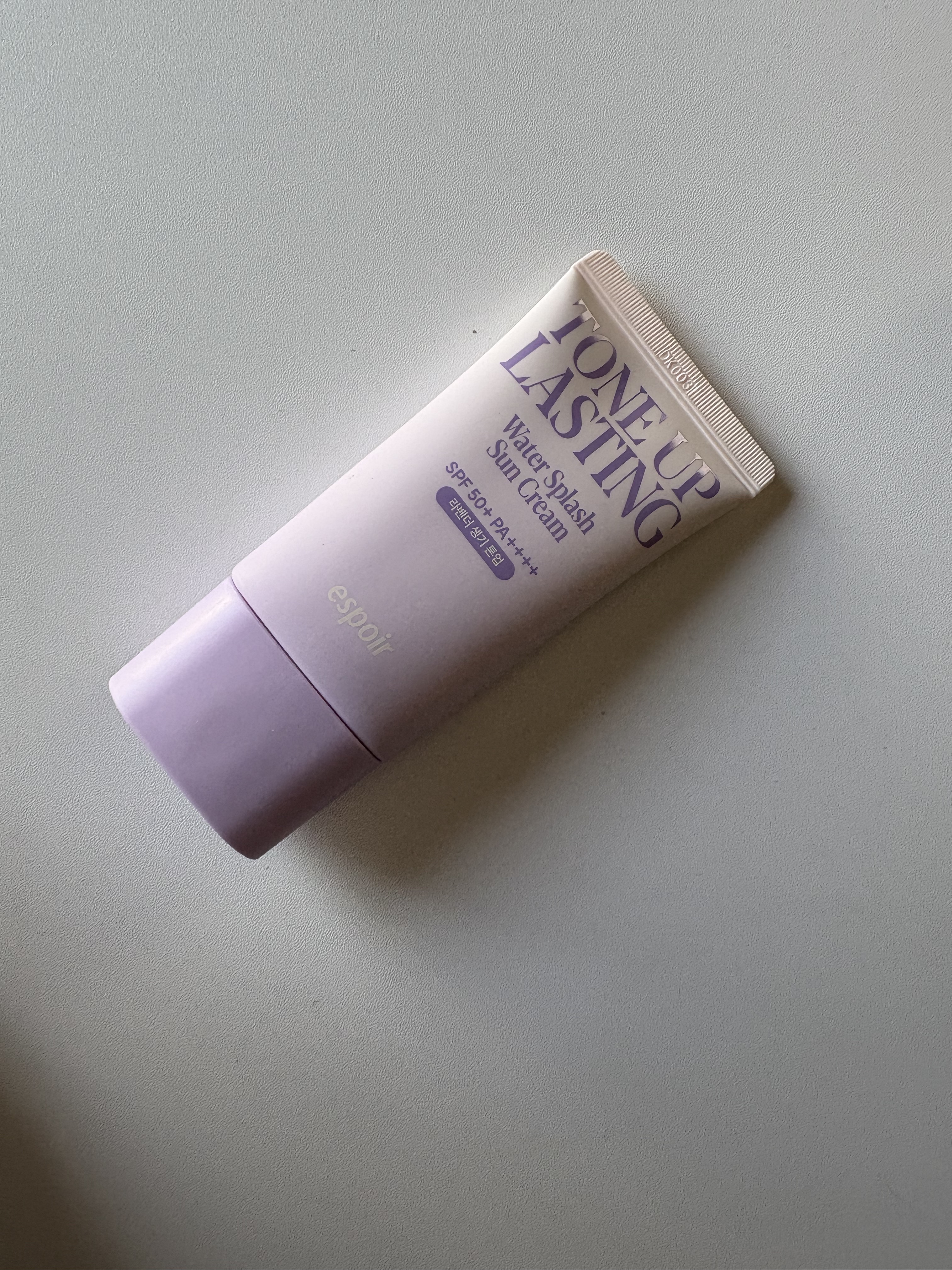 ウォータースプラッシュサンクリーム トーンアップラスティング/espoir/日焼け止めクリームを使ったクチコミ（2枚目）