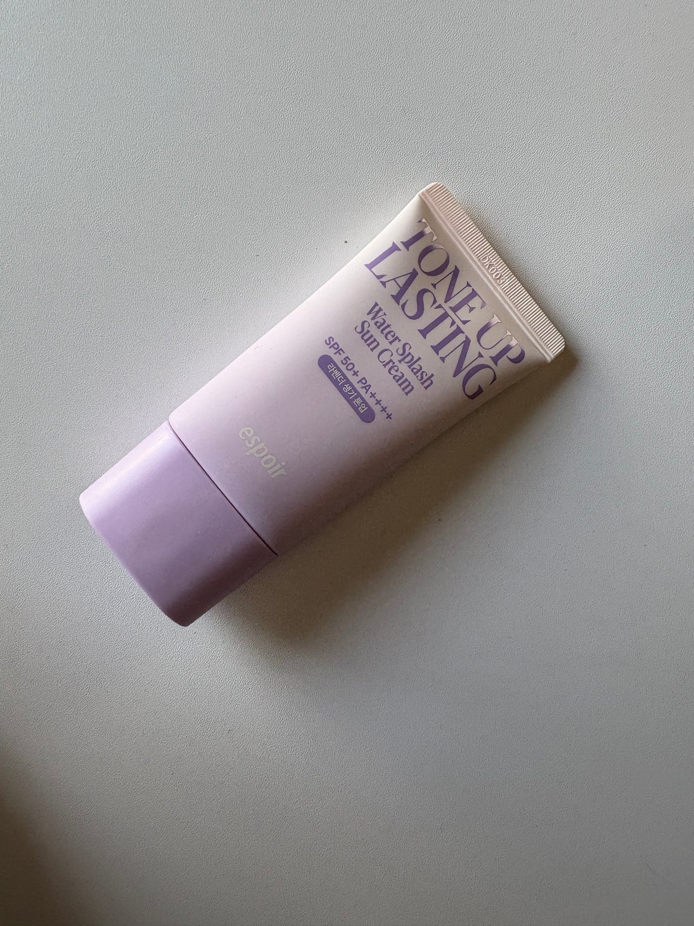 ウォータースプラッシュサンクリーム トーンアップラスティング/espoir/日焼け止めクリームを使ったクチコミ(2枚目)