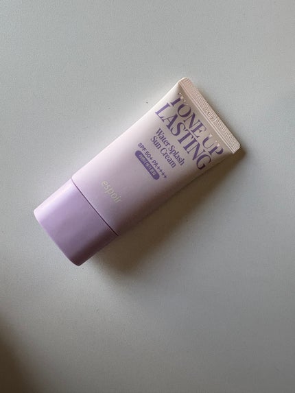 ウォータースプラッシュサンクリーム トーンアップラスティング/espoir/日焼け止めクリームを使ったクチコミ(2枚目)