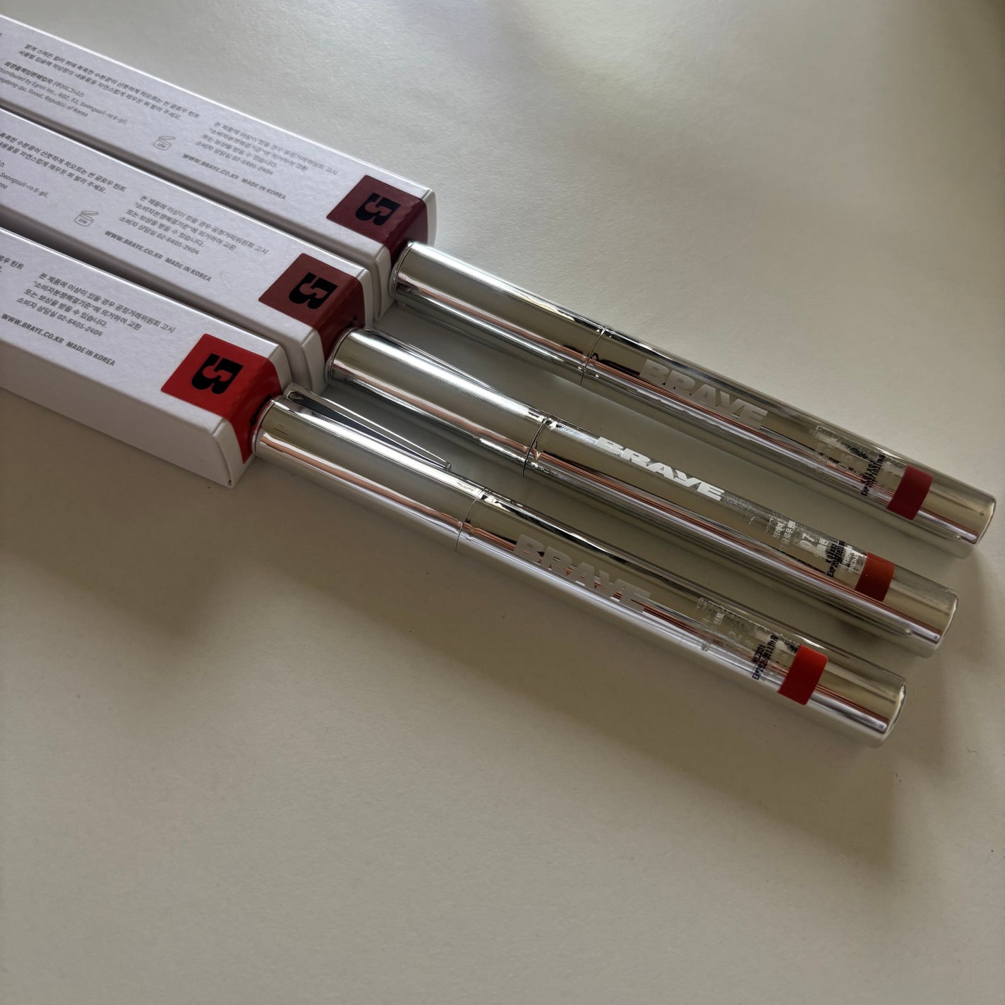 THIN GLOW TINT/BRAYE/口紅を使ったクチコミ(3枚目)