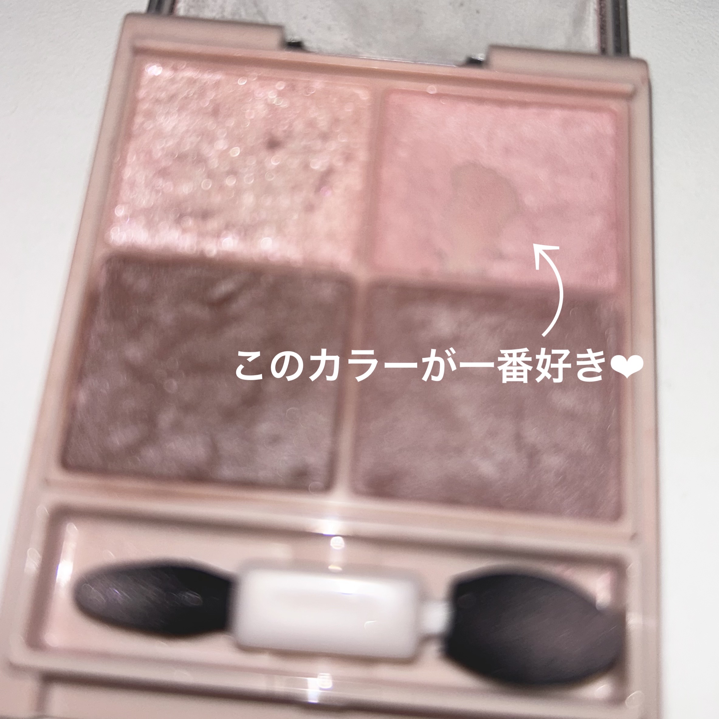 キャンメイク シルキースフレアイズ（マットタイプ）のクチコミ「名前負けしてない天才アイシャドウ…かわいすぎて本当に毎日使いたい🤦‍♀️💞

#春コスメ購入品.....」（3枚目）