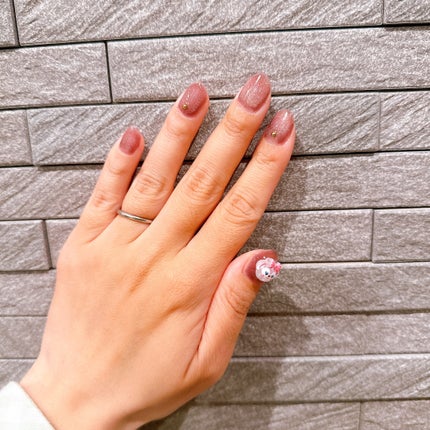 ジェルネイル(ライト対応)/セリア/ジェルネイルを使ったクチコミ(4枚目)