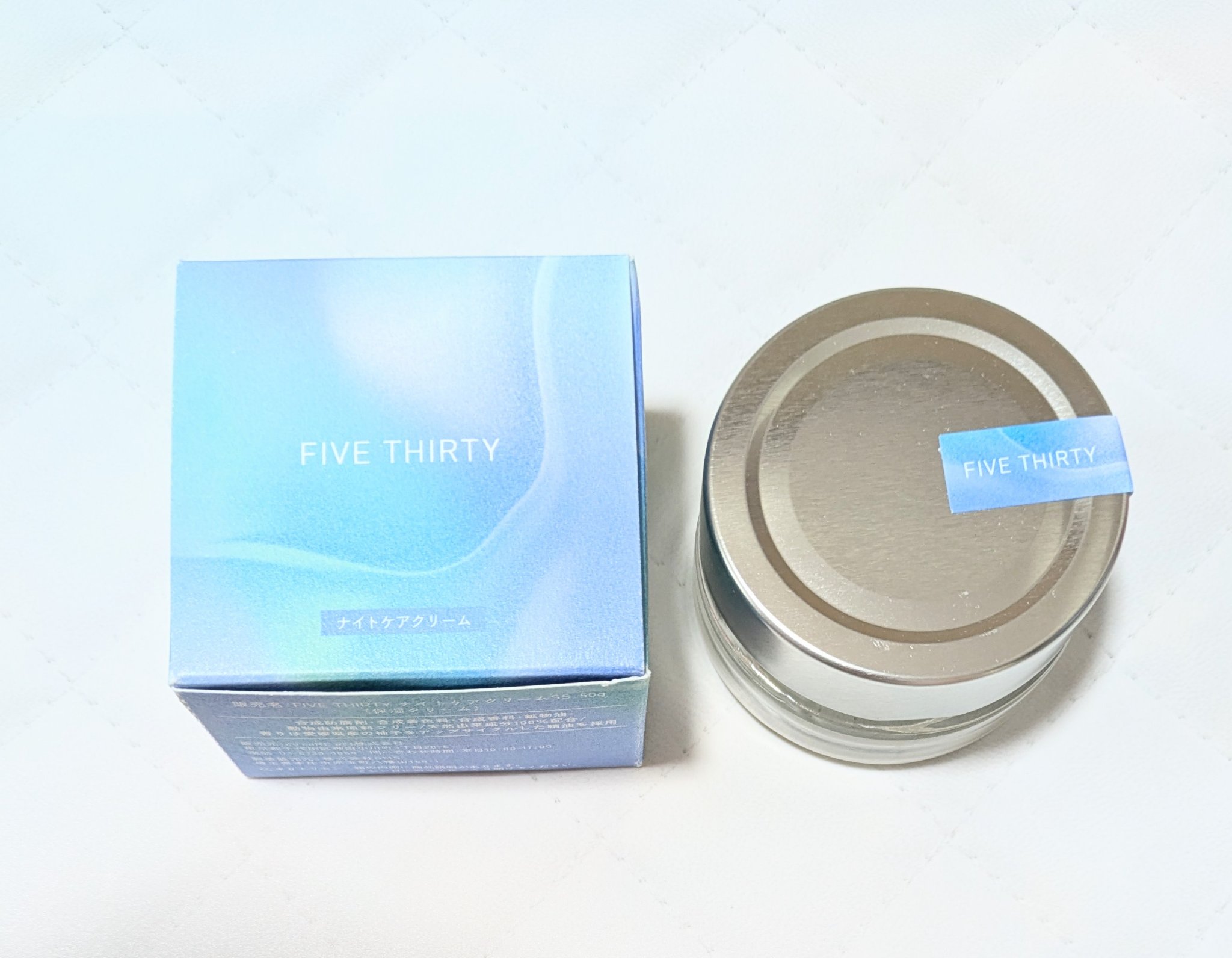 FIVE THIRTY Night-care cream/530/フェイスクリームを使ったクチコミ（2枚目）