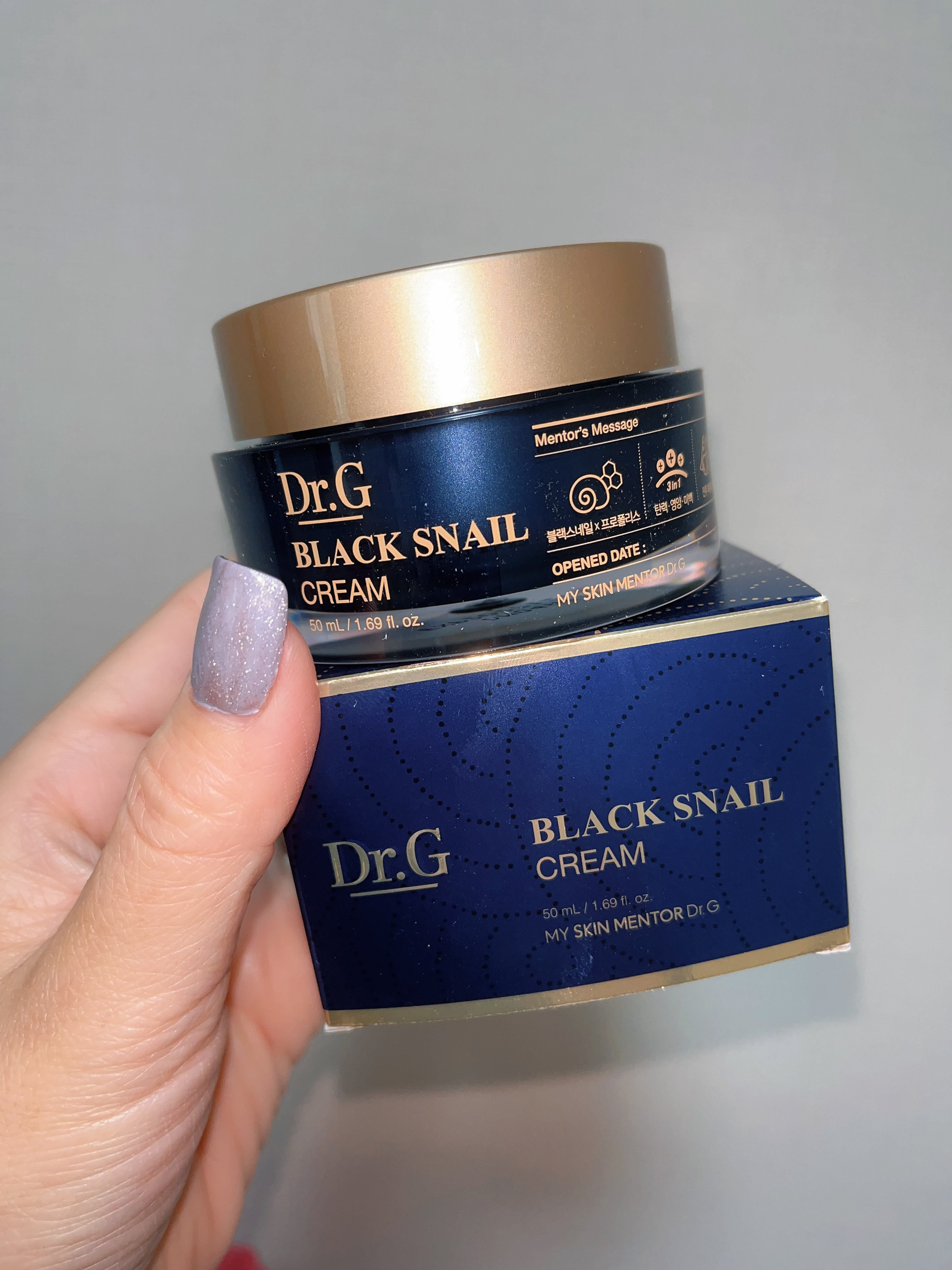 ブラックスネイル クリーム/Dr.G/フェイスクリームを使ったクチコミ（3枚目）