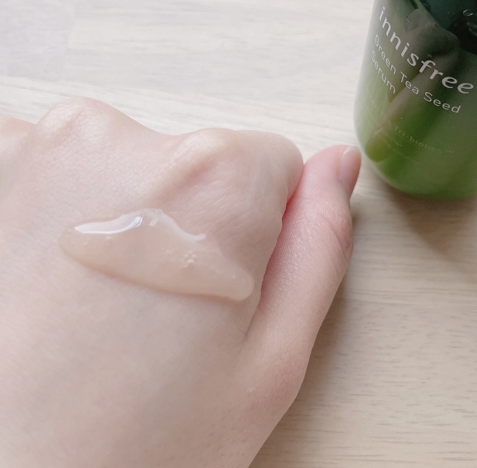 グリーンティーシード セラム N/innisfree/美容液を使ったクチコミ（3枚目）