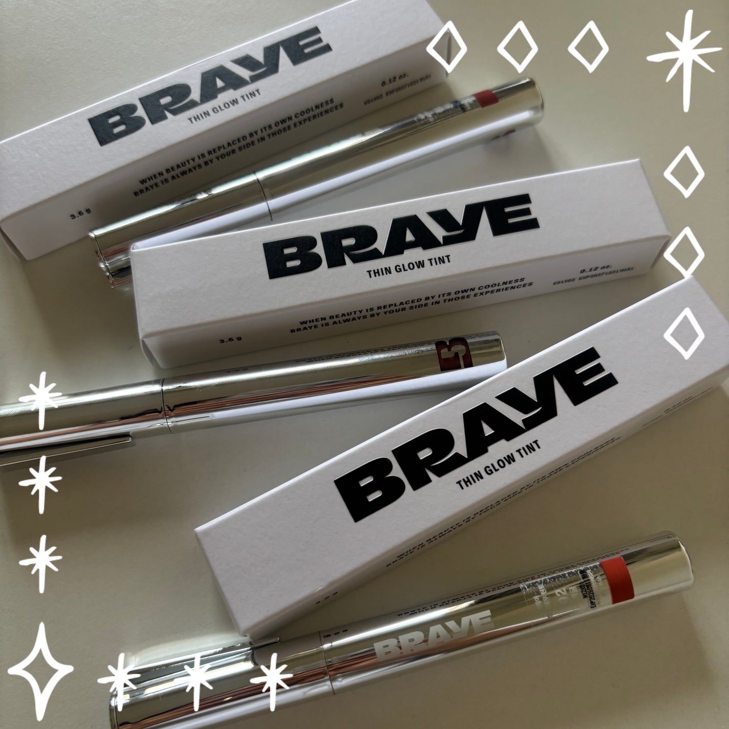 THIN GLOW TINT/BRAYE/口紅を使ったクチコミ(1枚目)