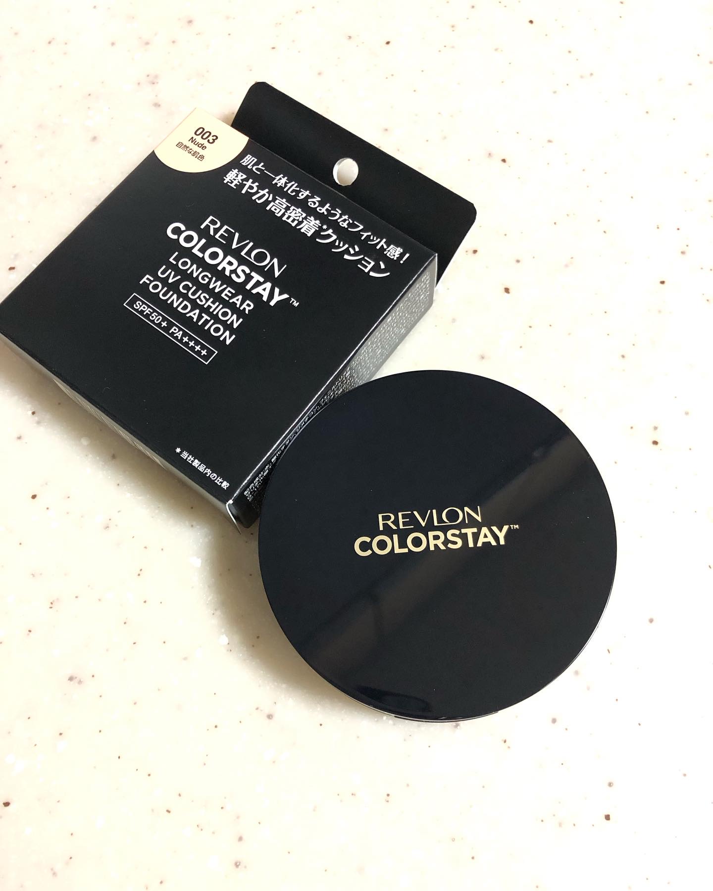 レブロン カラーステイ ロングウェア UV クッション ファンデーション/REVLON/クッションファンデーションを使ったクチコミ（1枚目）