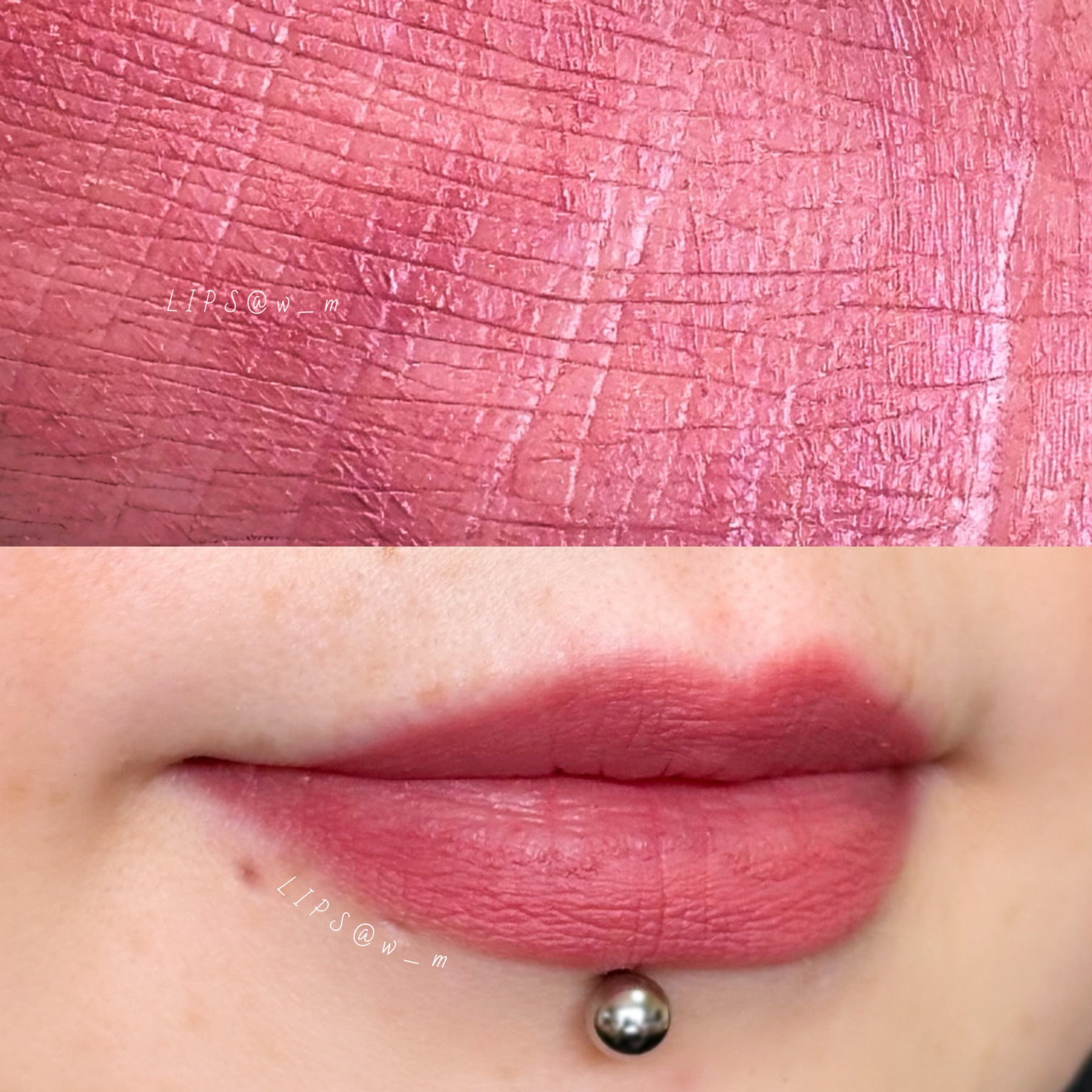 ゼロマットリップスティック 22 モーブビーンズ(Mauve Beans)/rom&nd/口紅を使ったクチコミ（1枚目）