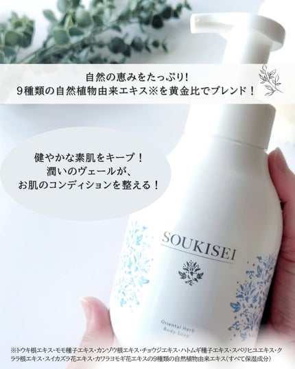 オリエンタルハーブ泡ボディソープ/爽肌精/ボディソープを使ったクチコミ(3枚目)