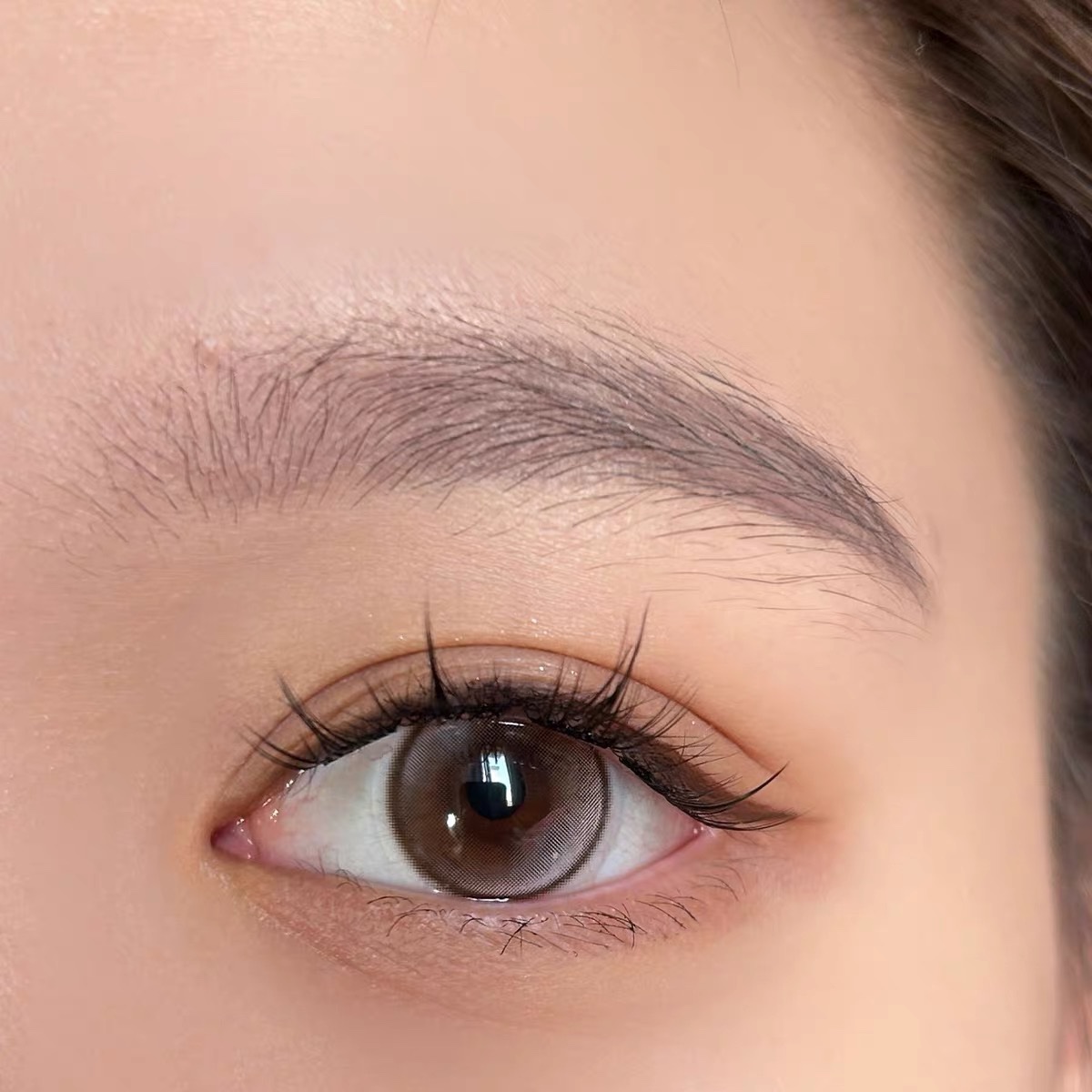 つけまつげ のり不要/MLEN DIARY/つけまつげを使ったクチコミ（2枚目）