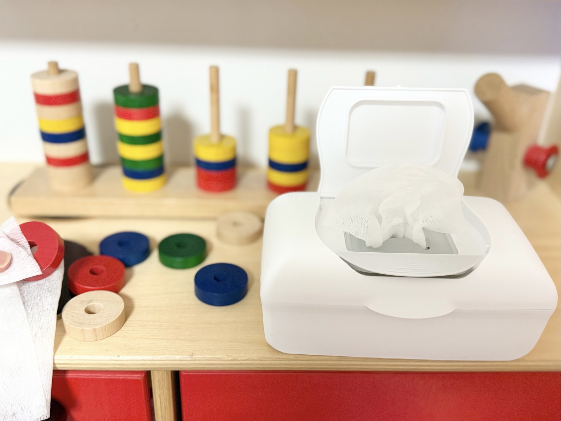 除菌ウェットティッシュ ノンアルコールタイプ 本体/シルコット/ティッシュを使ったクチコミ（2枚目）