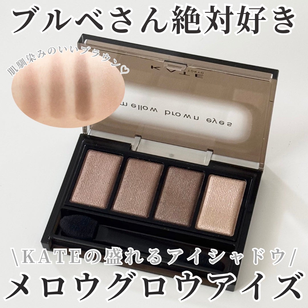 ケイト メロウブラウンアイズ/KATE/アイシャドウパレットを使ったクチコミ(1枚目)