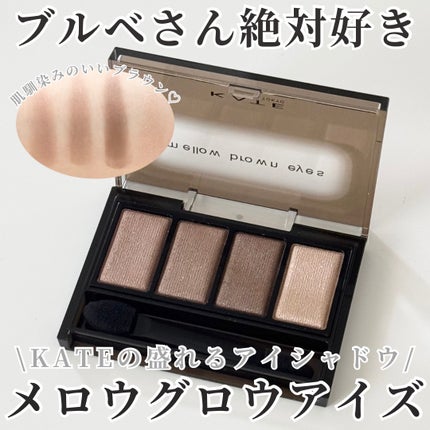 ケイト メロウブラウンアイズ/KATE/アイシャドウパレットを使ったクチコミ(1枚目)