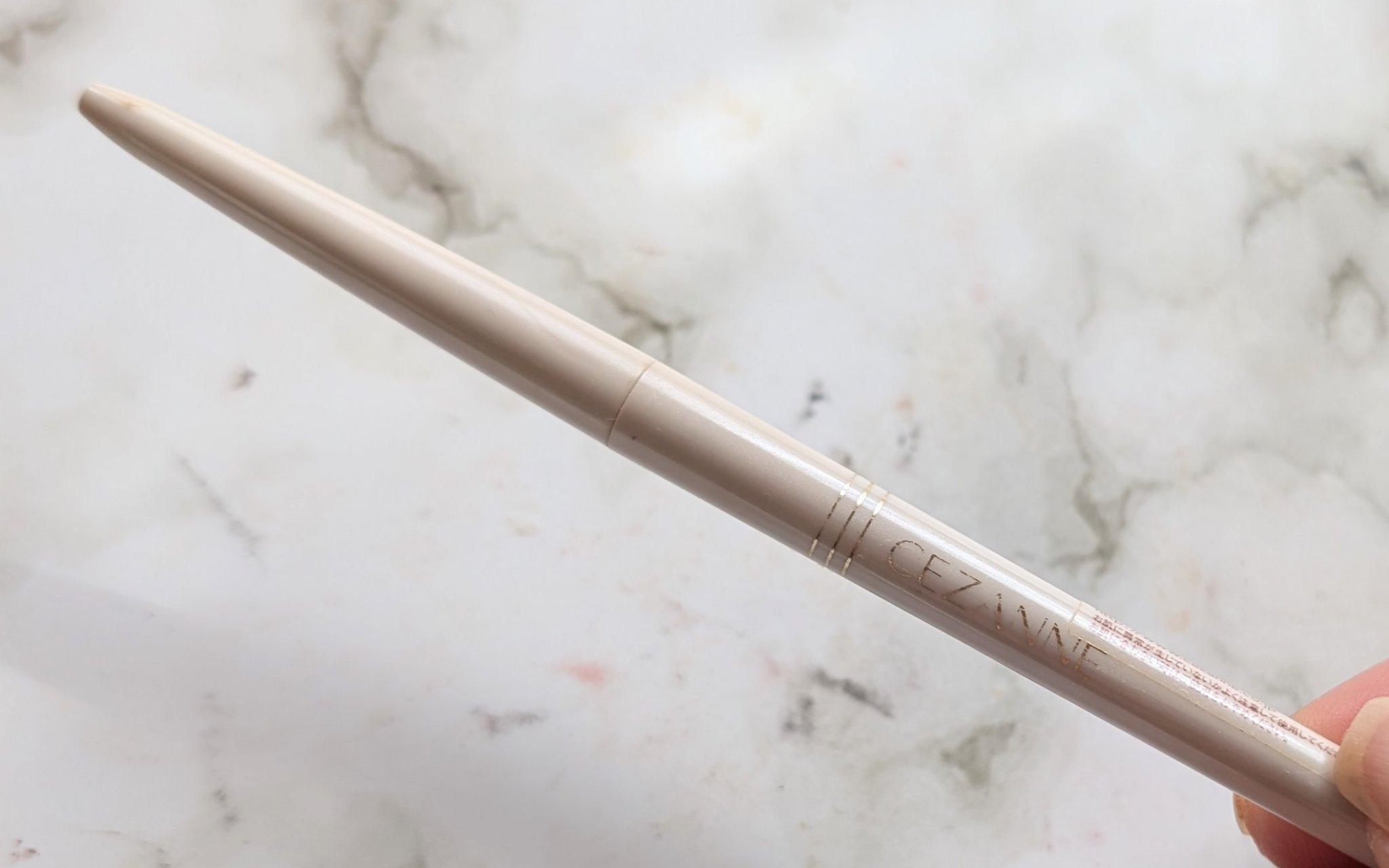 細芯 アイブロウ ライトブラウン/CEZANNE/アイブロウペンシルを使ったクチコミ（1枚目）