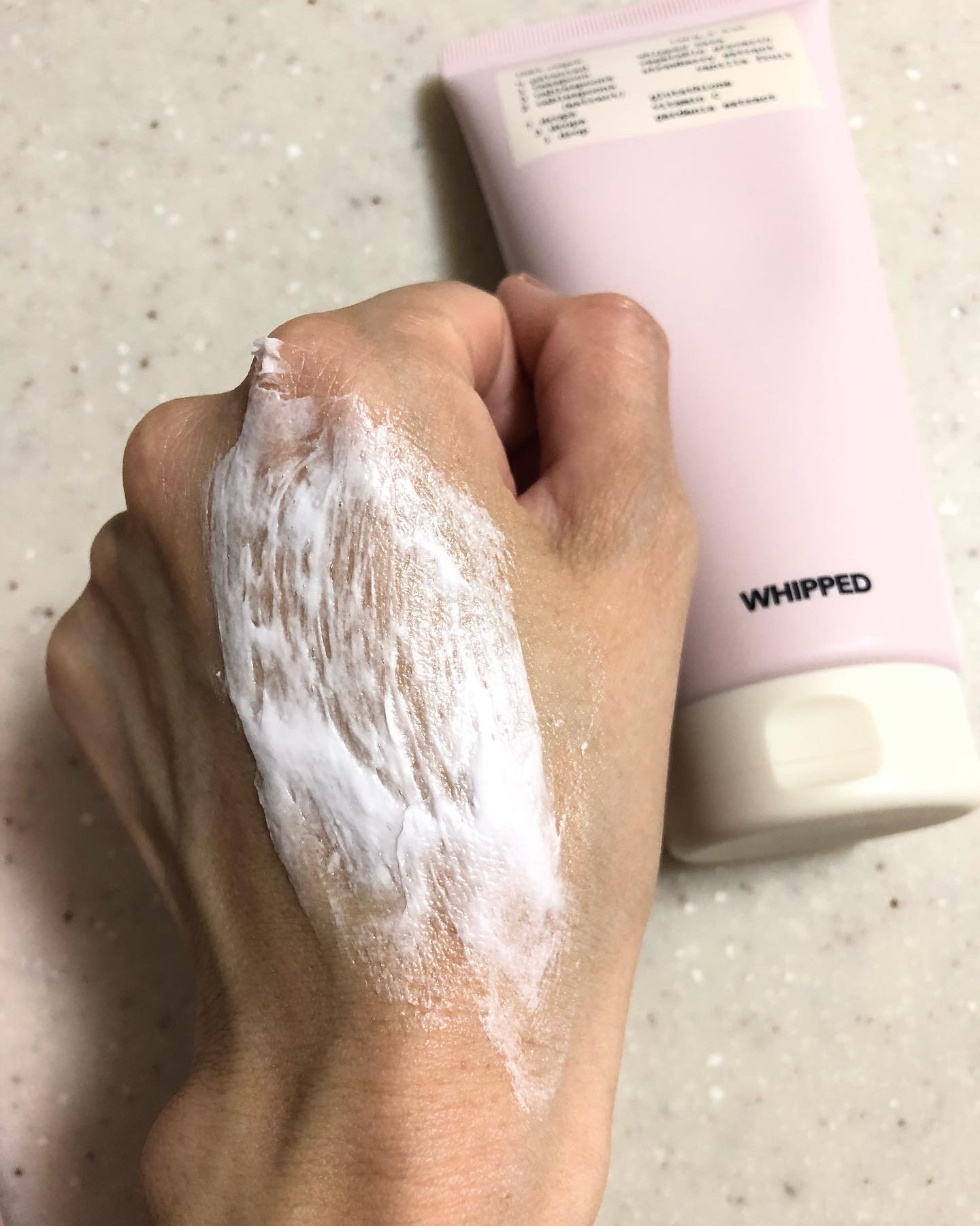 ヴィーガンパッククレンザーチューブ タルバ/WHIPPED/洗顔フォームを使ったクチコミ（3枚目）