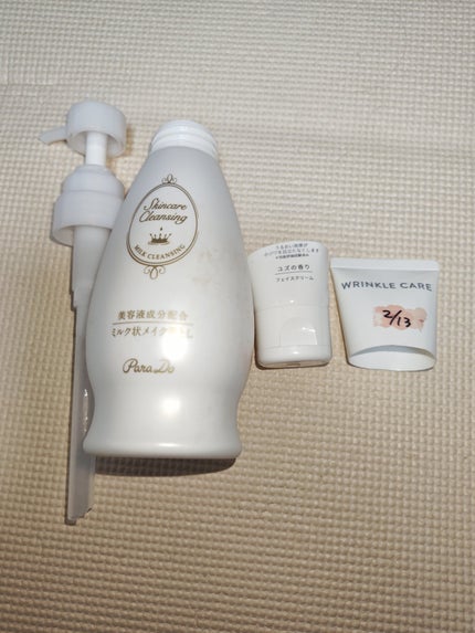 乾燥小じわフェイスクリーム/DAISO/フェイスクリームを使ったクチコミ(2枚目)