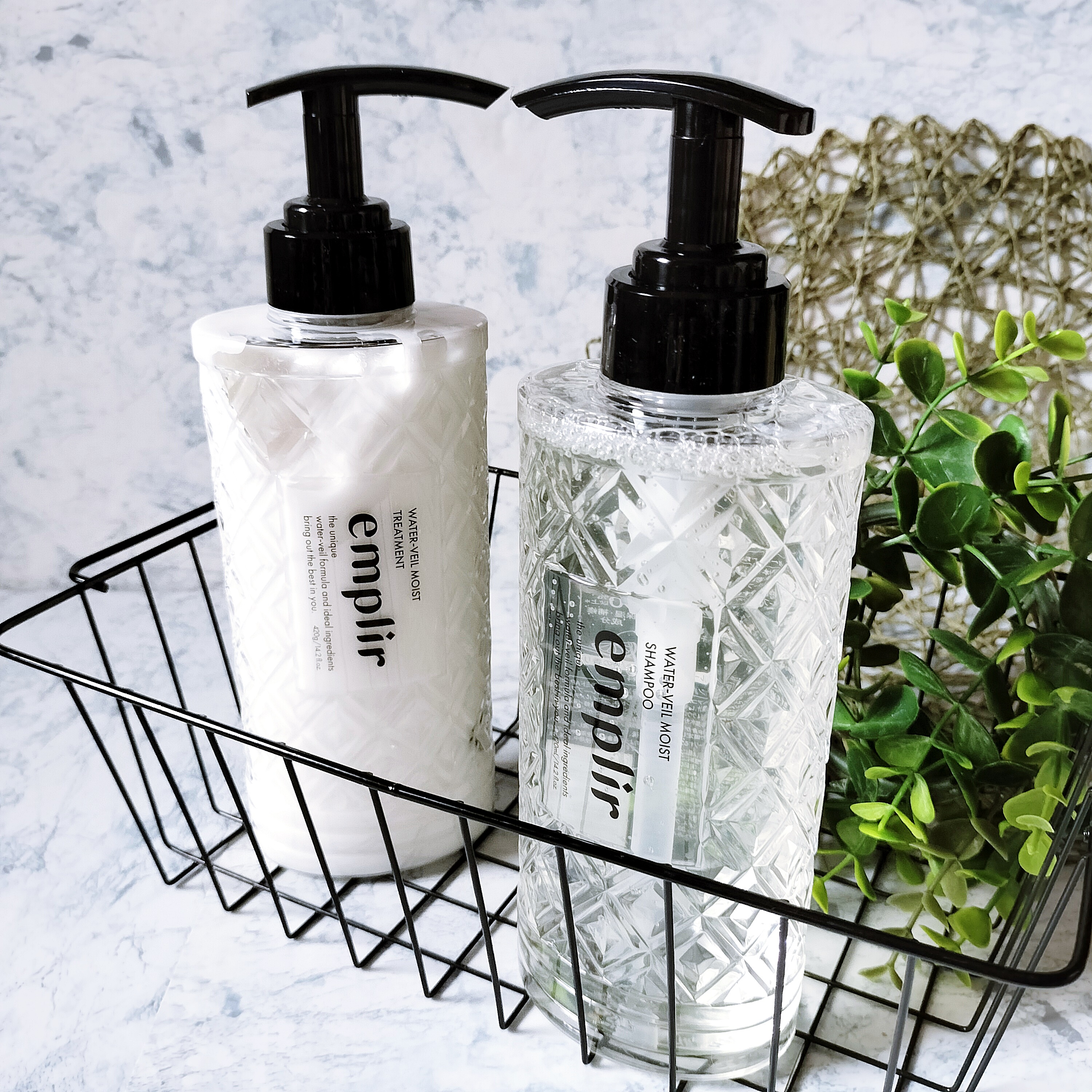 ウォーターベール　モイストシャンプー／トリートメント/emplir/市販シャンプーを使ったクチコミ（2枚目）