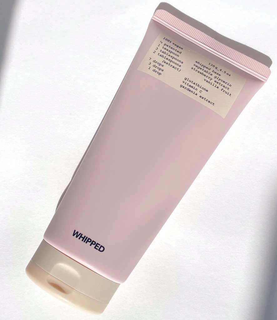 ヴィーガンパッククレンザーチューブ/WHIPPED/洗顔フォームを使ったクチコミ（1枚目）