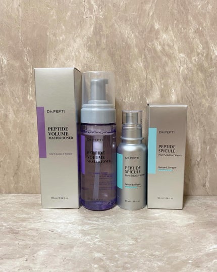 ペプチドスピキュールポアソリューションセラム/DR.PEPTI/美容液を使ったクチコミ(1枚目)