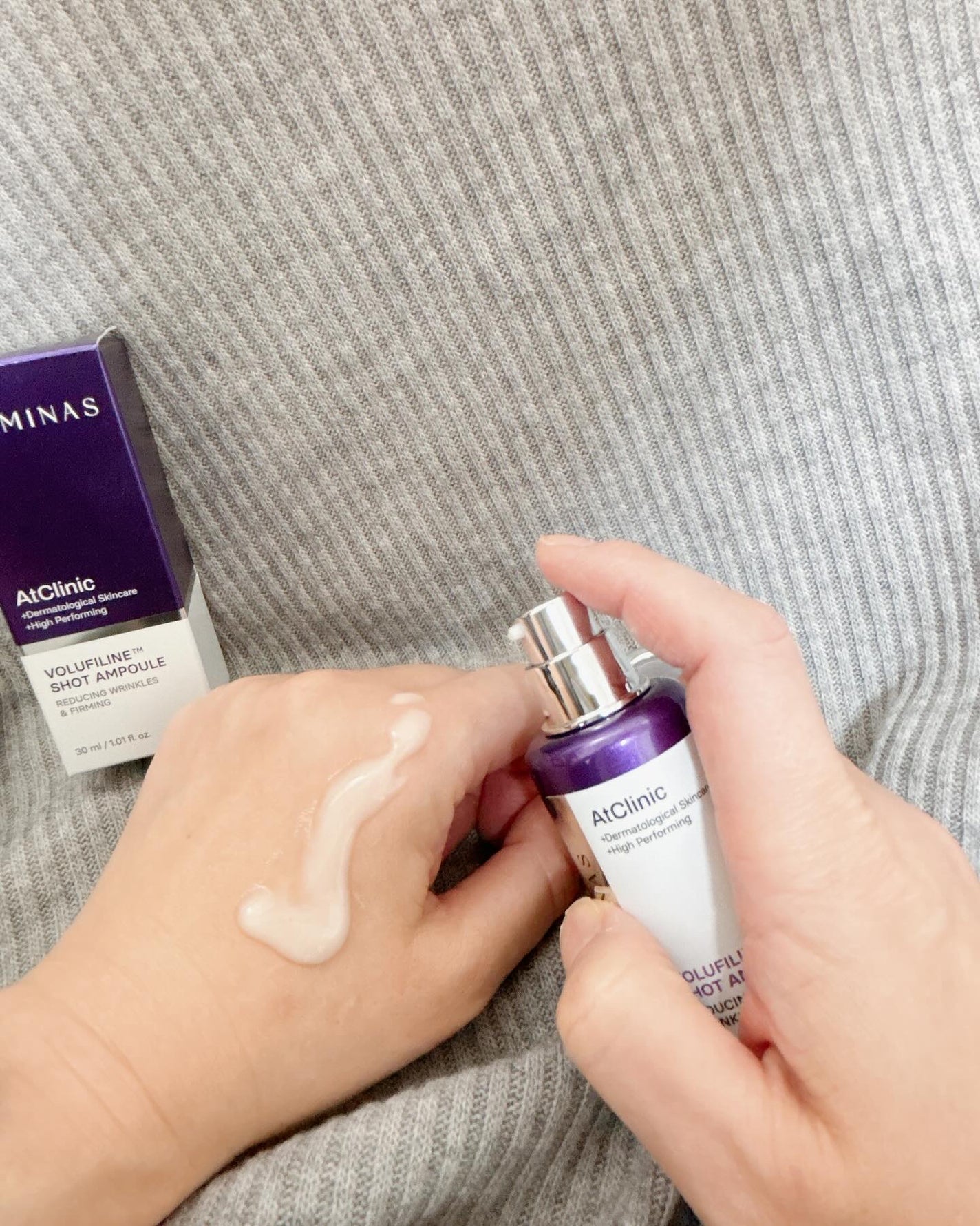 アットクリニックリンクルショットアンプル/DOMINAS/美容液を使ったクチコミ(6枚目)