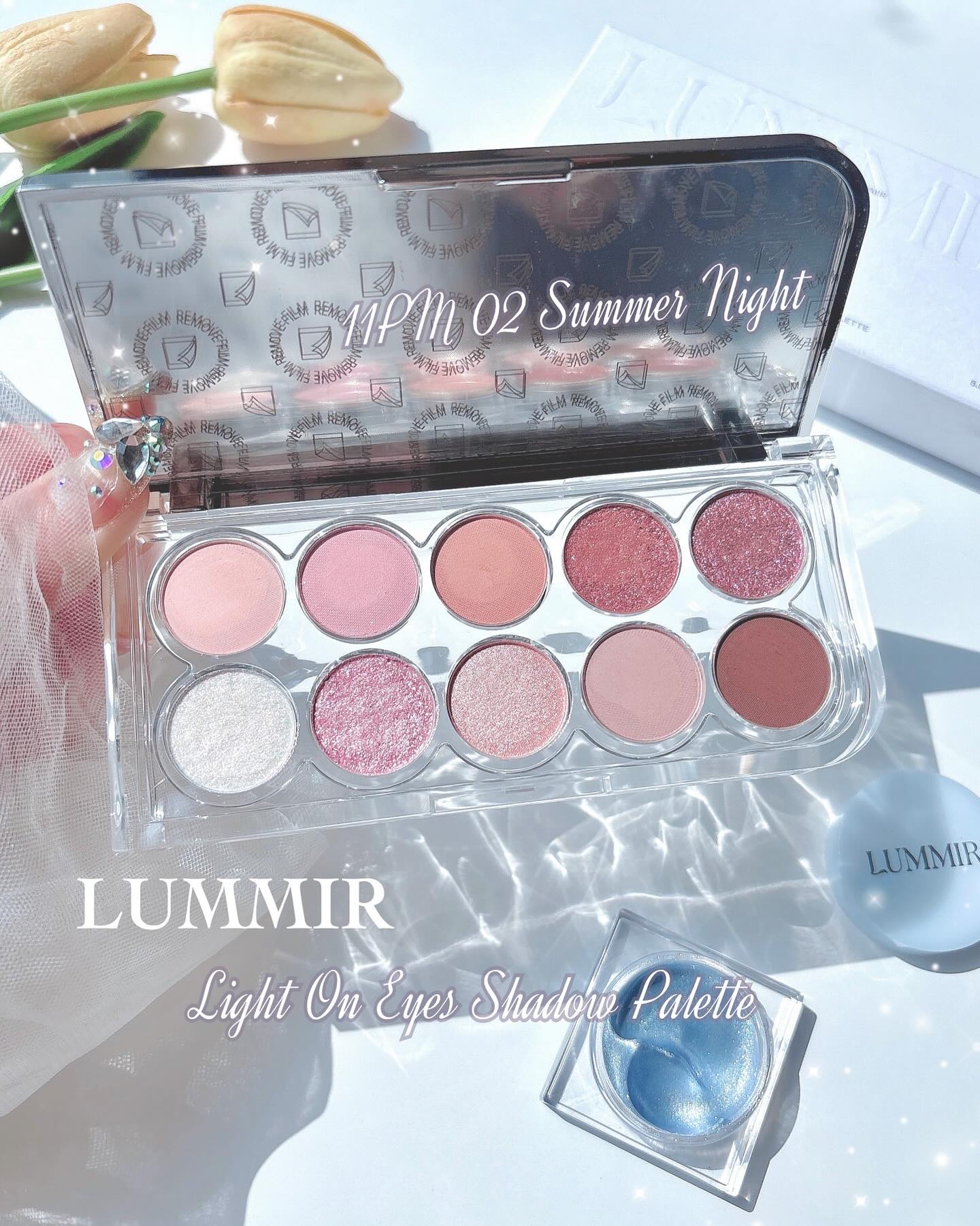 ライト オン アイズ シャドウ パレット/Lummir/アイシャドウパレットを使ったクチコミ（1枚目）