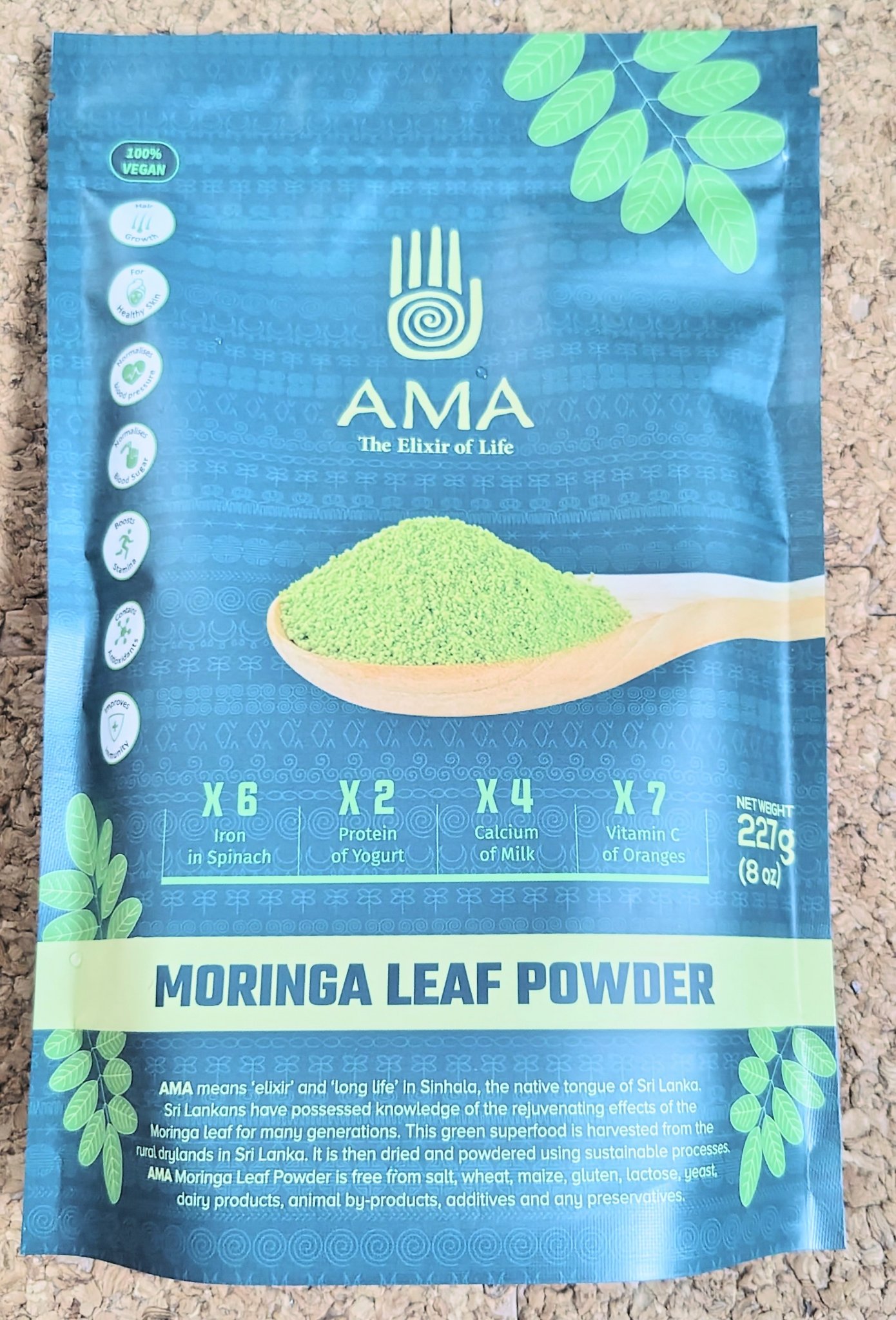 オーガニックモリンガパウダー/MANGOS/その他食品を使ったクチコミ（1枚目）