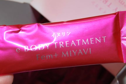 イヌリン e BODY TREATMENT Fem+ MIYAVI/イヌリン/健康サプリメントを使ったクチコミ(3枚目)