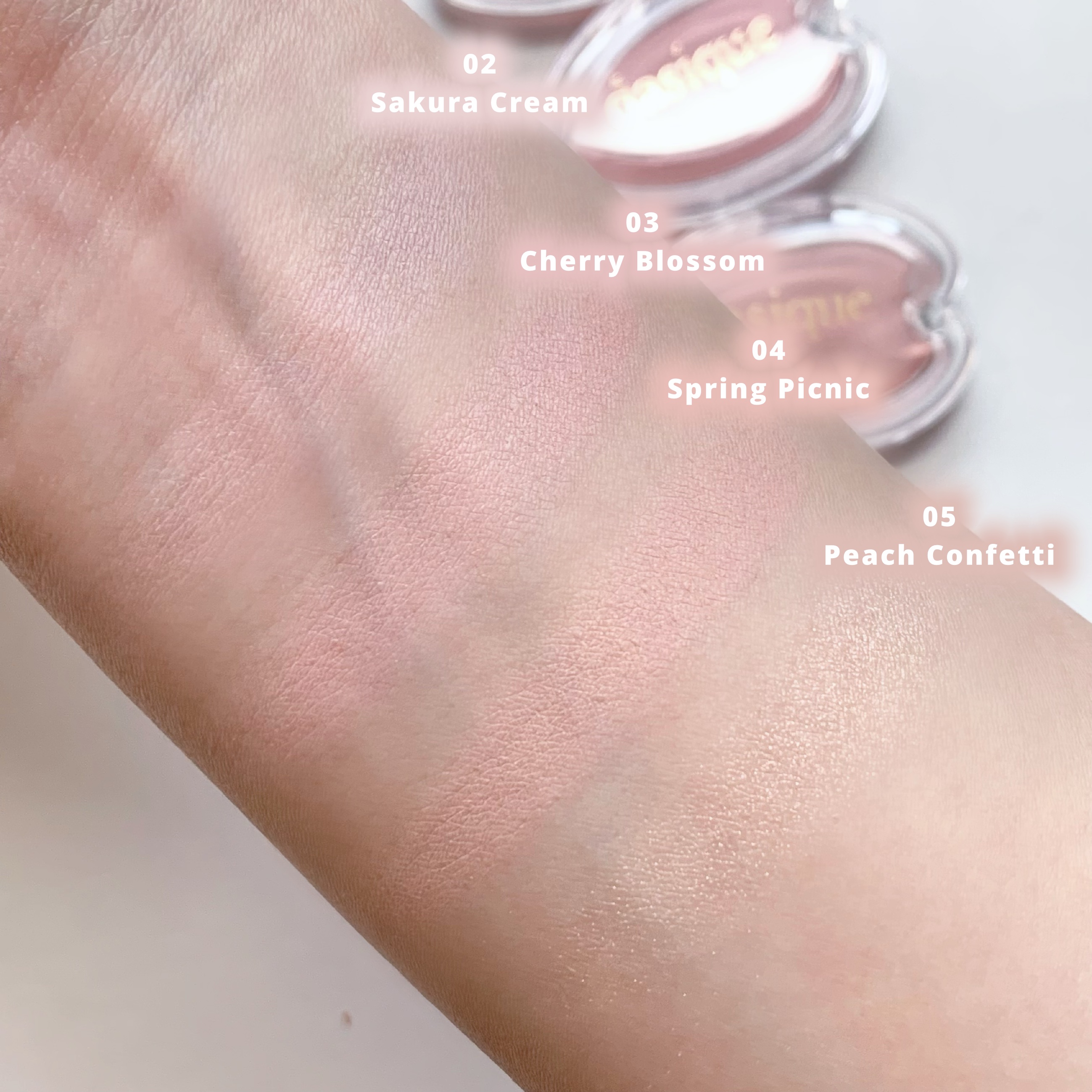 ブルーミングシングルシャドウ/dasique/単色アイシャドウを使ったクチコミ（3枚目）