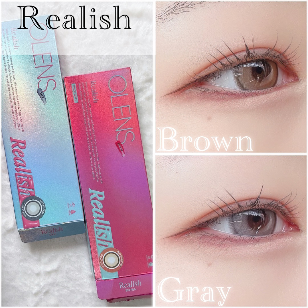 Real Ring 1day/OLENS/ワンデー（１DAY）カラコンを使ったクチコミ（3枚目）