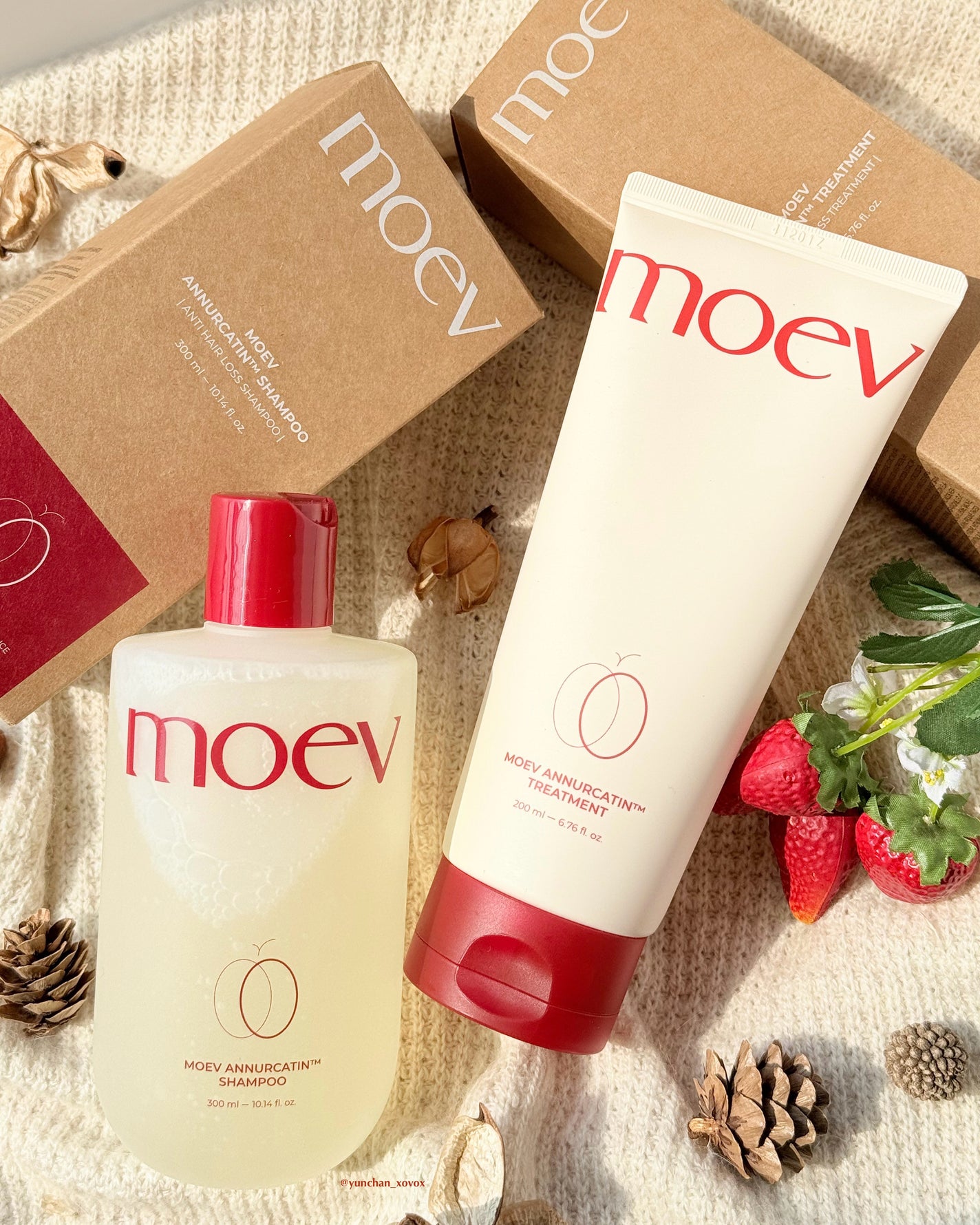 モエブ アヌカチン シャンプー/トリートメント/moev/市販シャンプーを使ったクチコミ(2枚目)