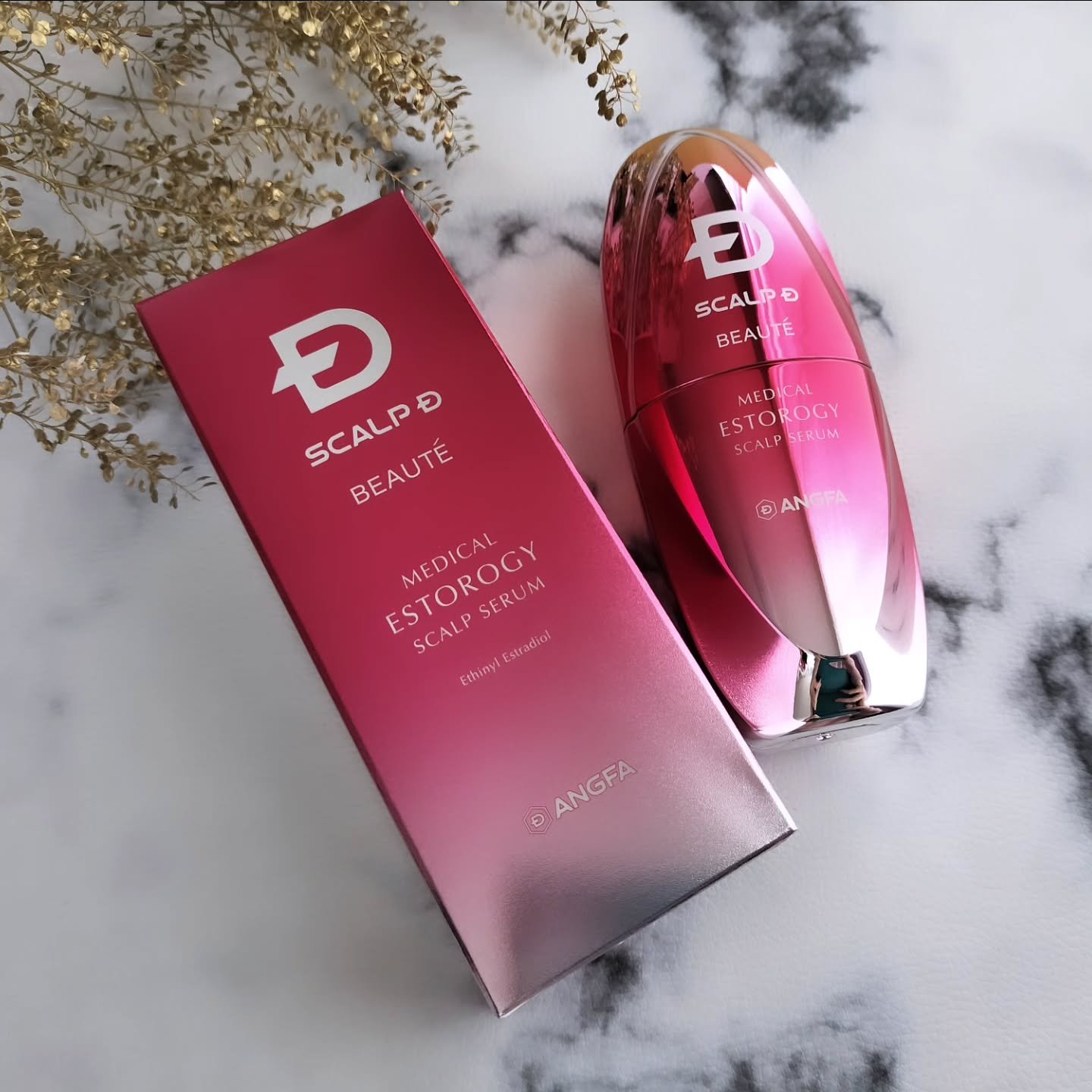 スカルプD ボーテ メディカルエストロジー スカルプセラム/アンファー(スカルプD)/頭皮ローションを使ったクチコミ（2枚目）