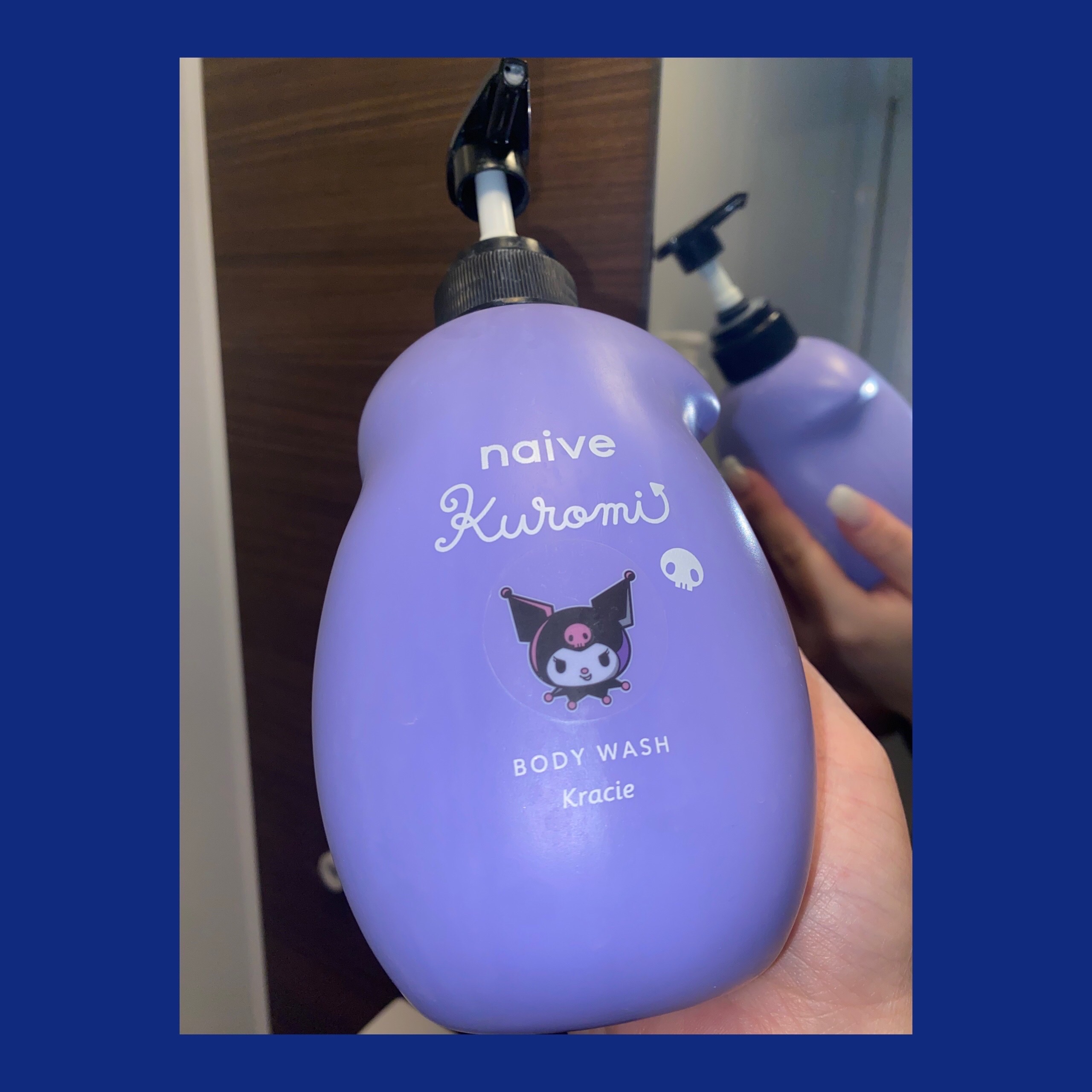 ボディソープ(桃の葉エキス配合) クロミデザイン ポンプ（530mL）/ナイーブ/ボディソープを使ったクチコミ（1枚目）