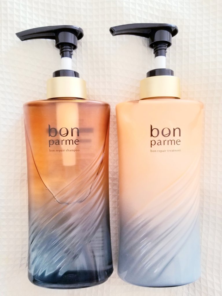 ボンリペア シャンプー/トリートメント/bonparme/シャンプー・コンディショナーを使ったクチコミ（1枚目）