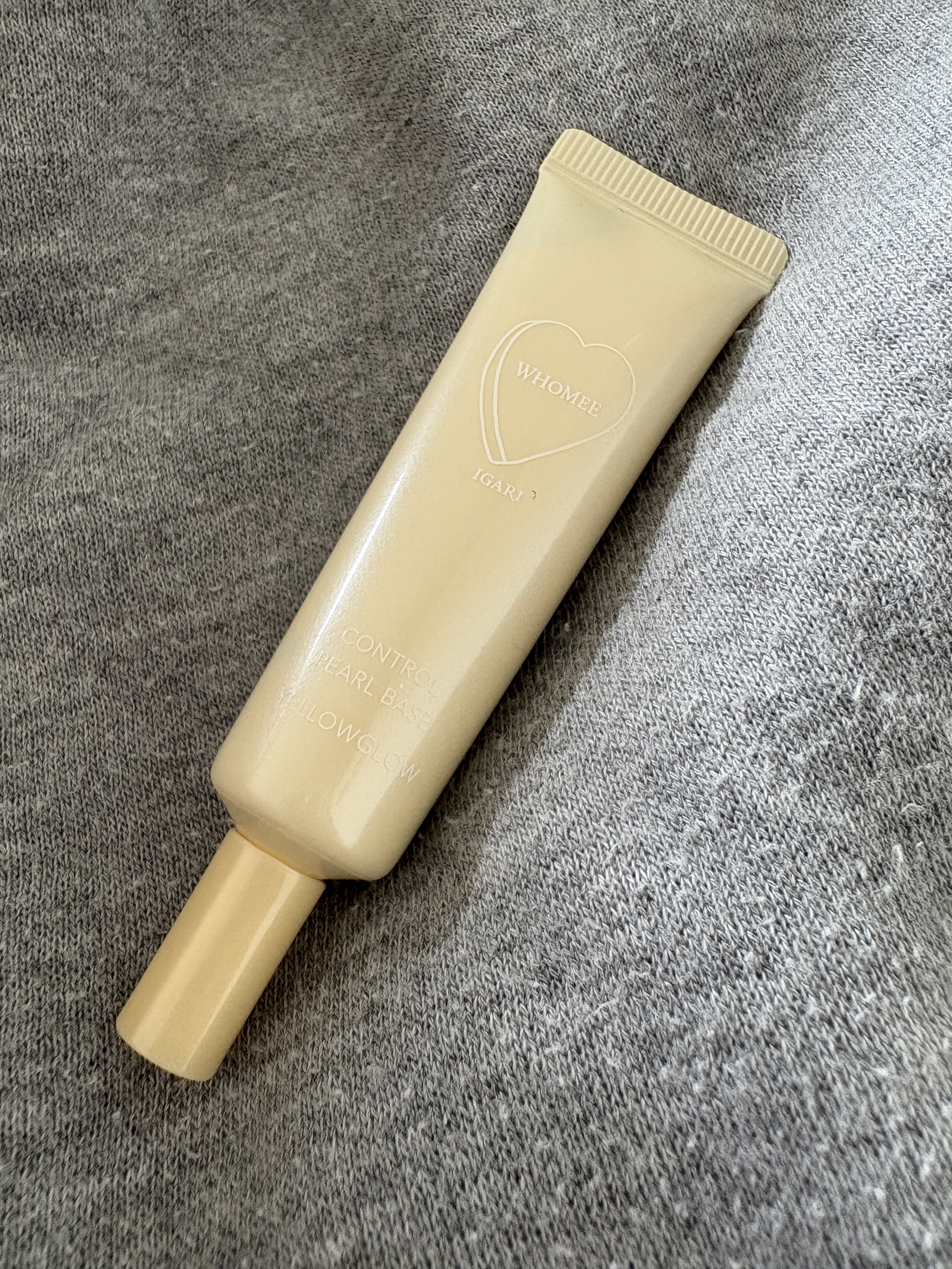 フーミー コントロールカラーベースN yellow glow(イエローグロウ)/WHOMEE/化粧下地を使ったクチコミ（1枚目）