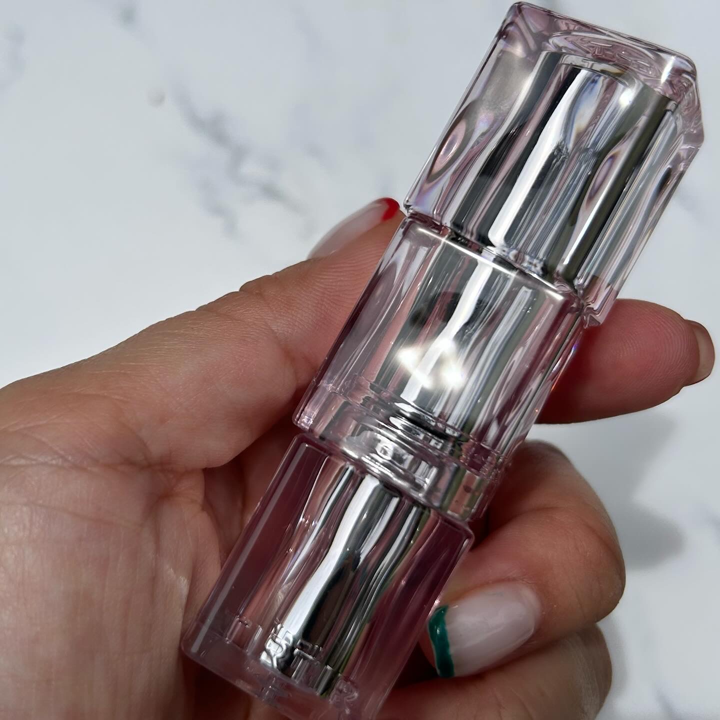 ウォーターリズムグロウメルティングバーム 01 モーブローズ/TIRTIR(ティルティル)/口紅を使ったクチコミ（2枚目）