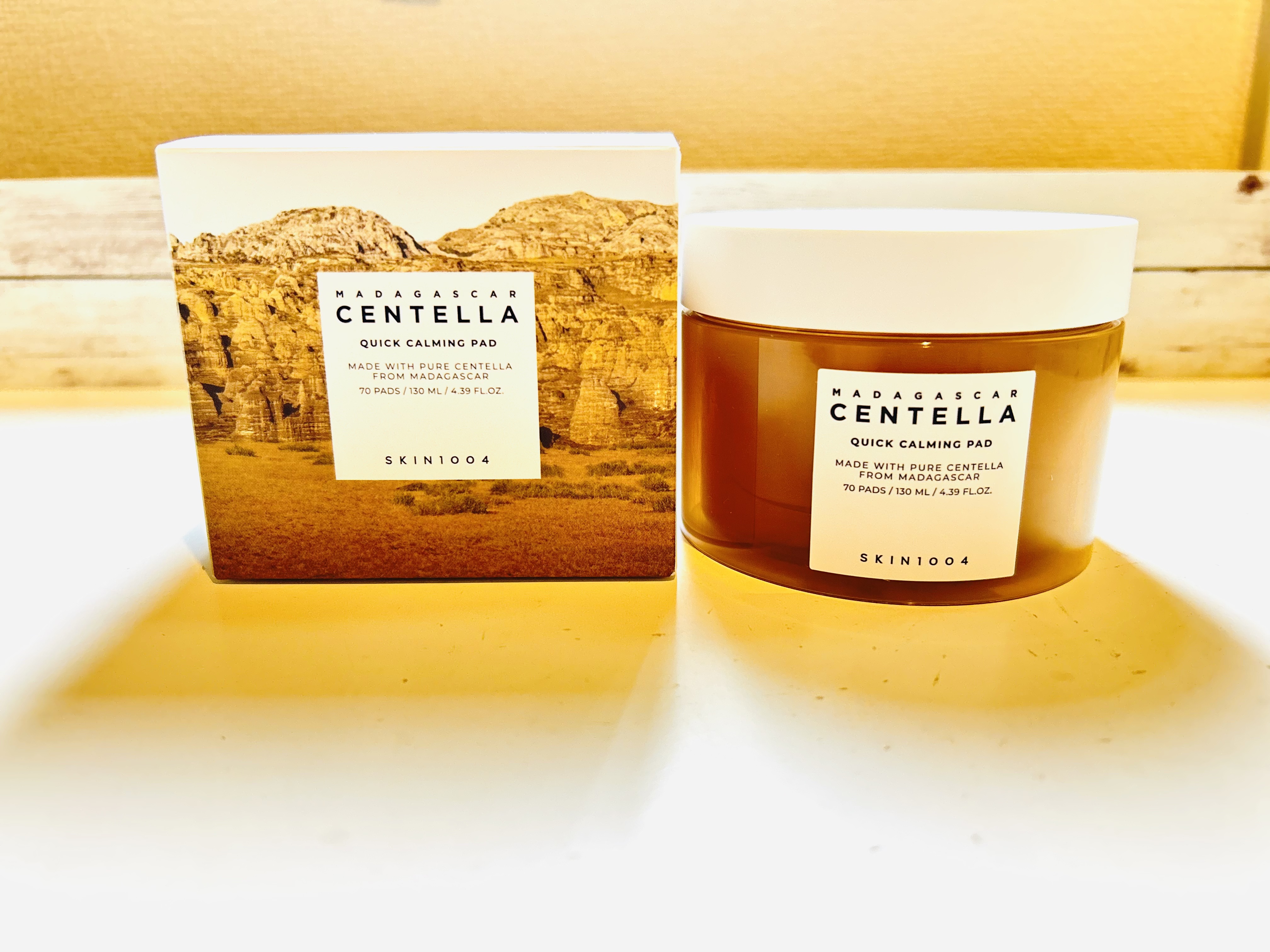 センテラ クイックカーミングパッド/SKIN1004/トナーパッドを使ったクチコミ（1枚目）