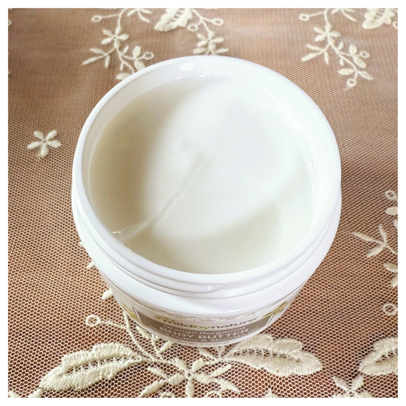 オレンジベルガモットボディバター/Mild By Nature/ボディクリームを使ったクチコミ(3枚目)