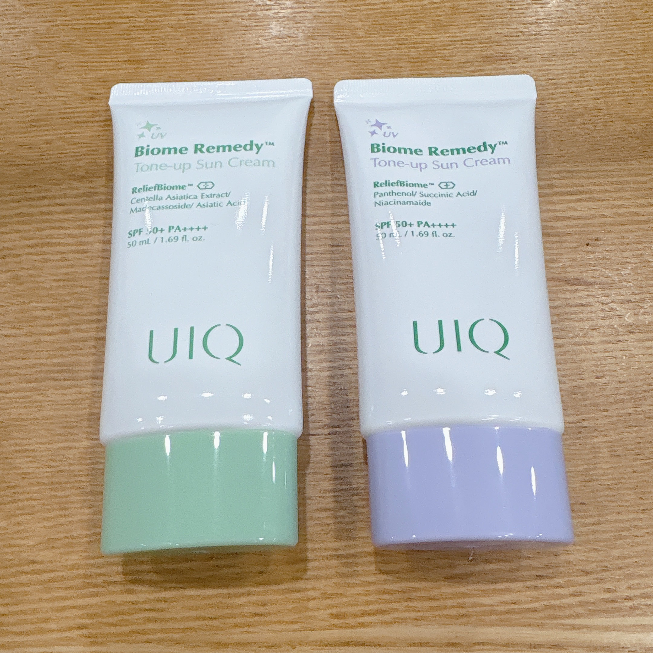 バイオームレメディパープルトーンアップUVクリーム/UIQ/日焼け止めクリームを使ったクチコミ（2枚目）