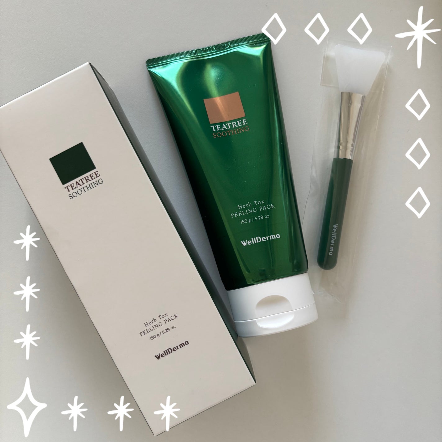 ãã£ãŒããªãŒããŒãããŒãªã³ã°ããã¯/WellDerma/æŽãæµãããã¯ã»ãã¹ã¯ã䜿ã£ãã¯ãã³ãïŒ1æç®ïŒ