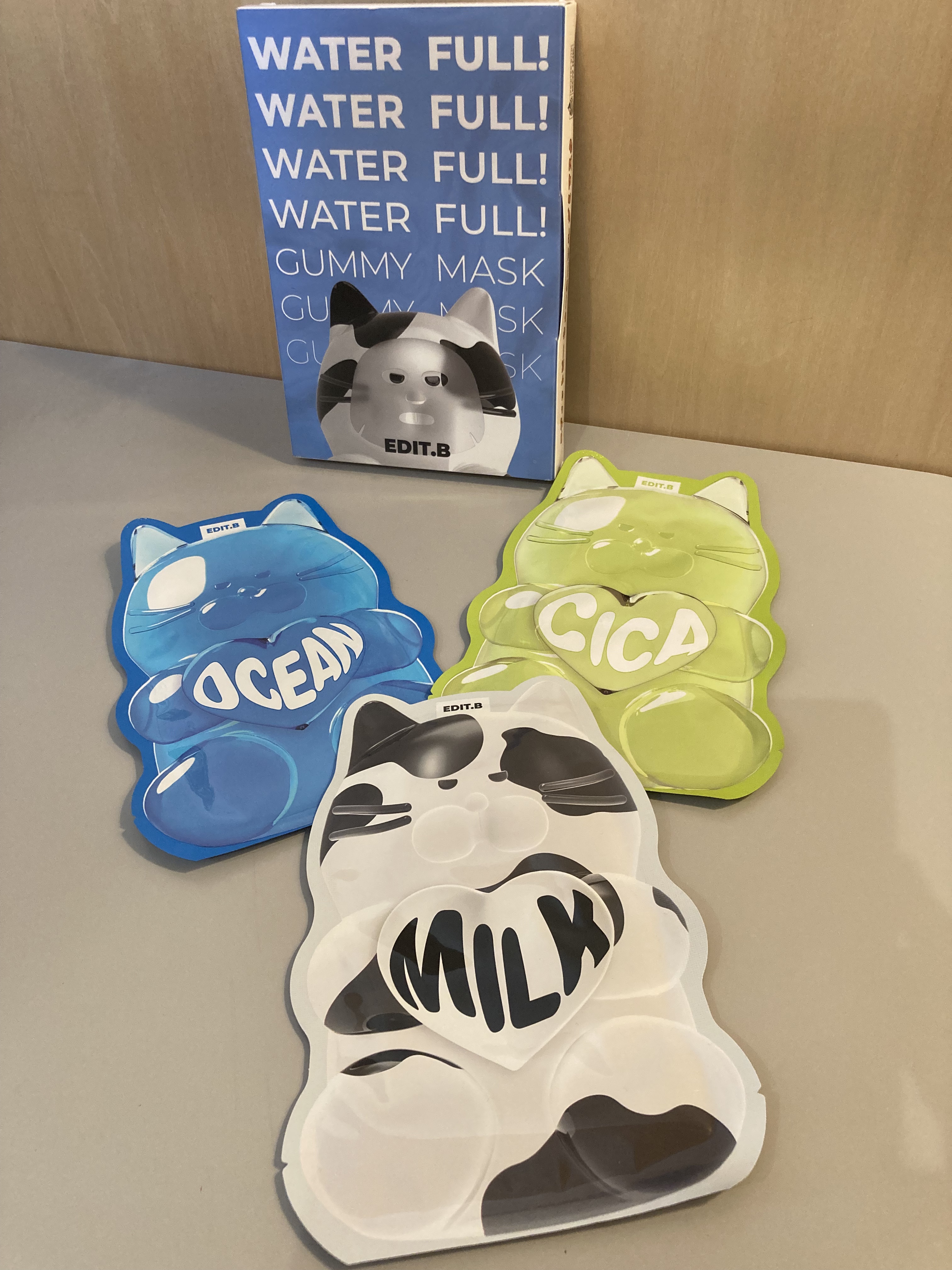 ウォータープルグミマスク/EDIT.B/シートマスク・パックを使ったクチコミ（1枚目）