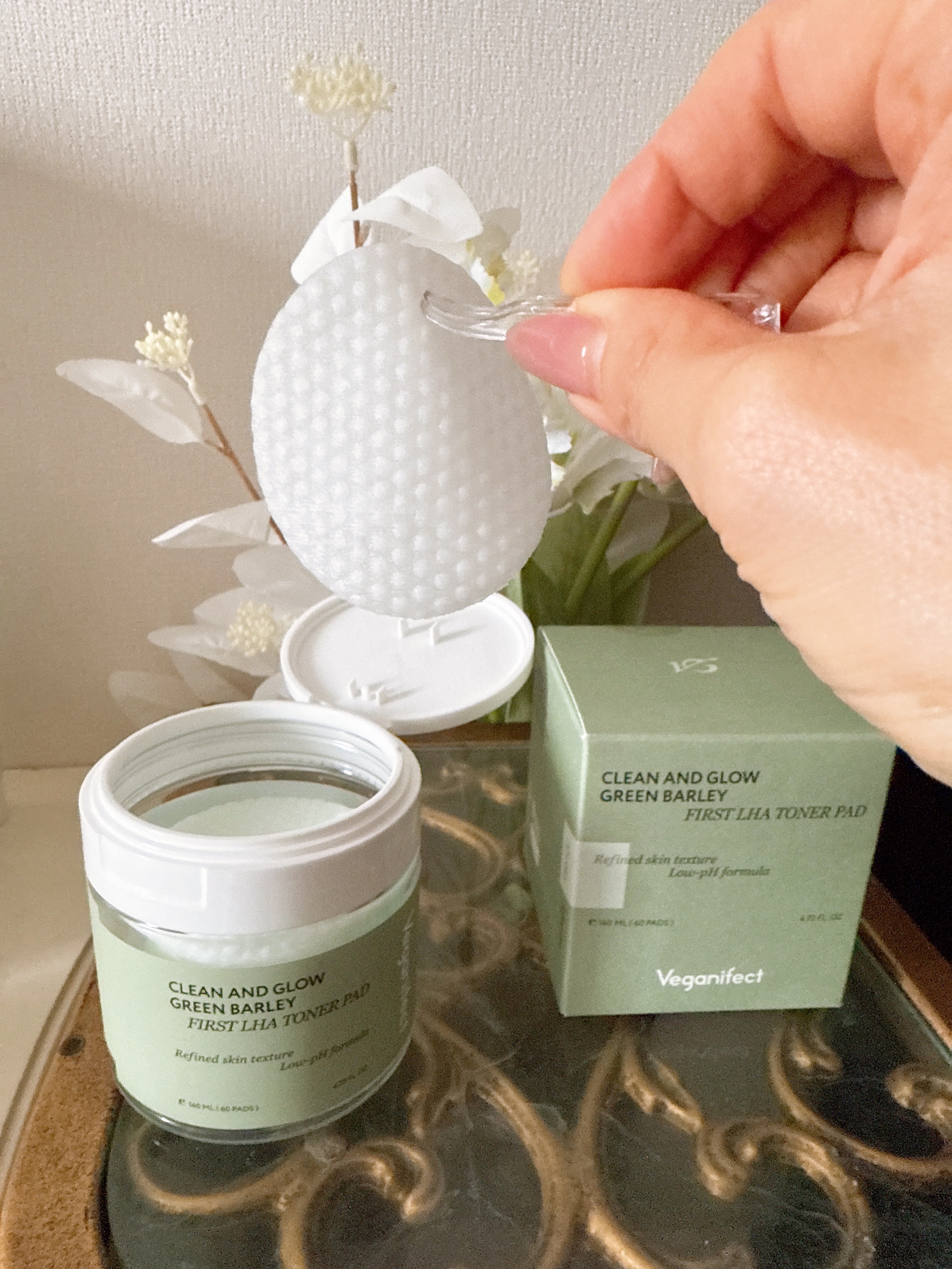 青麦ファーストLHAトナーパッド/Veganifect/トナーパッドを使ったクチコミ（2枚目）