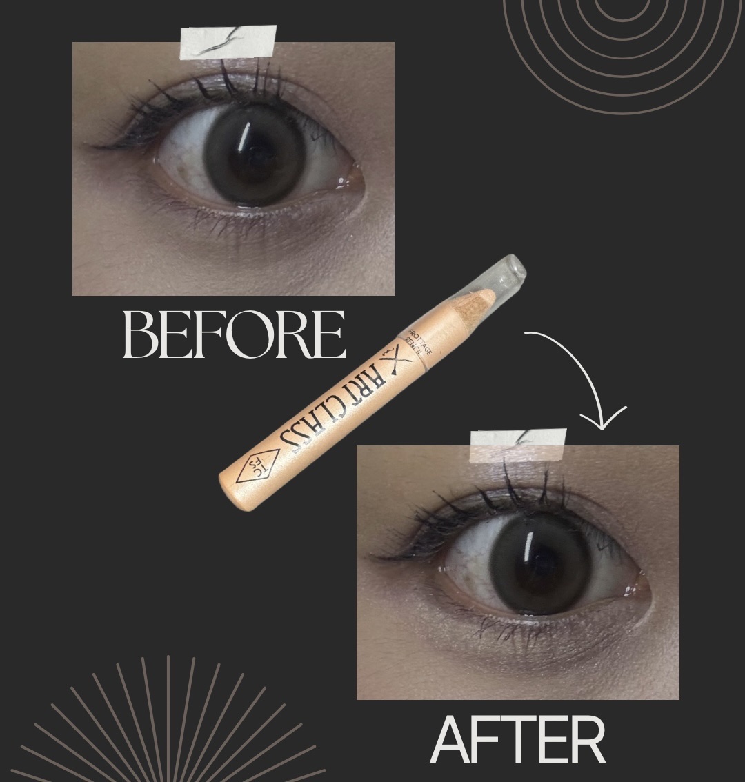 アートクラス フロッタージュペンシル #1 Shining Linen(シャイニングリネン) /too cool for school/スティックアイシャドウを使ったクチコミ（1枚目）