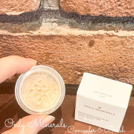 薬用コンシーラー アクネプロテクター/ONLY MINERALS/パウダーコンシーラーを使ったクチコミ(3枚目)