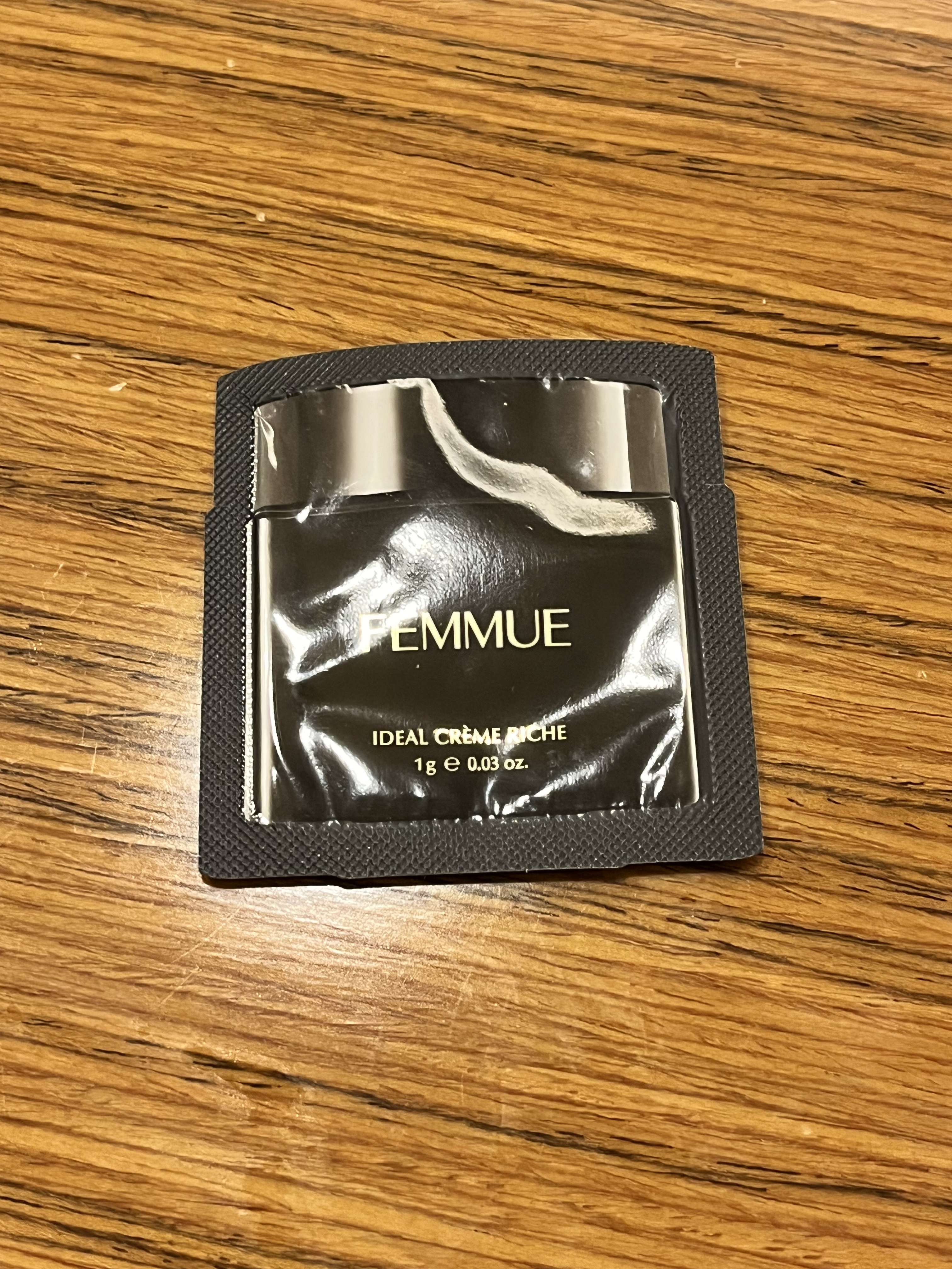 アイディアルクリーム リッチ/FEMMUE/フェイスクリームを使ったクチコミ（1枚目）