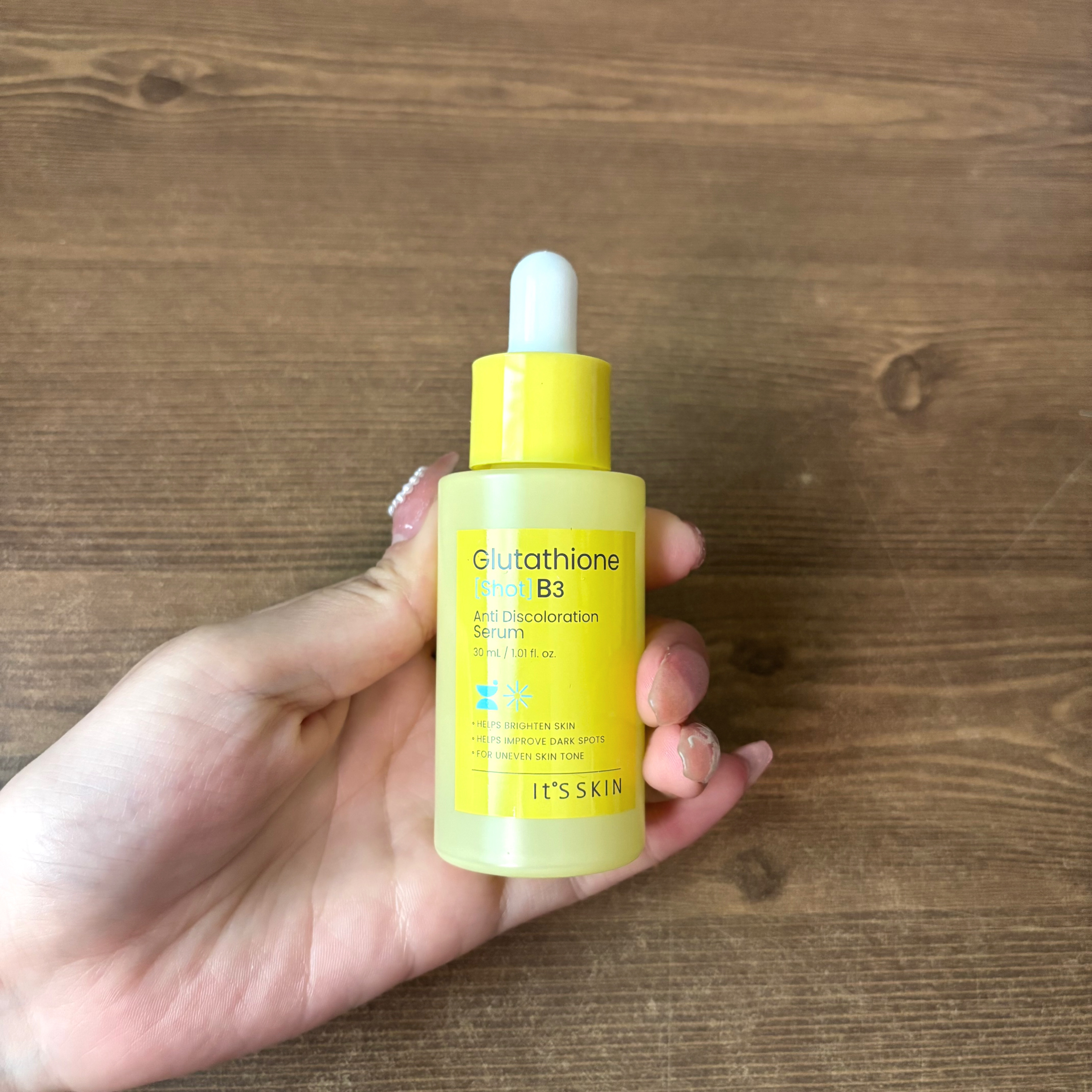 グルタチオンショットB3シミ跡セラム/It's skin/美容液を使ったクチコミ（1枚目）