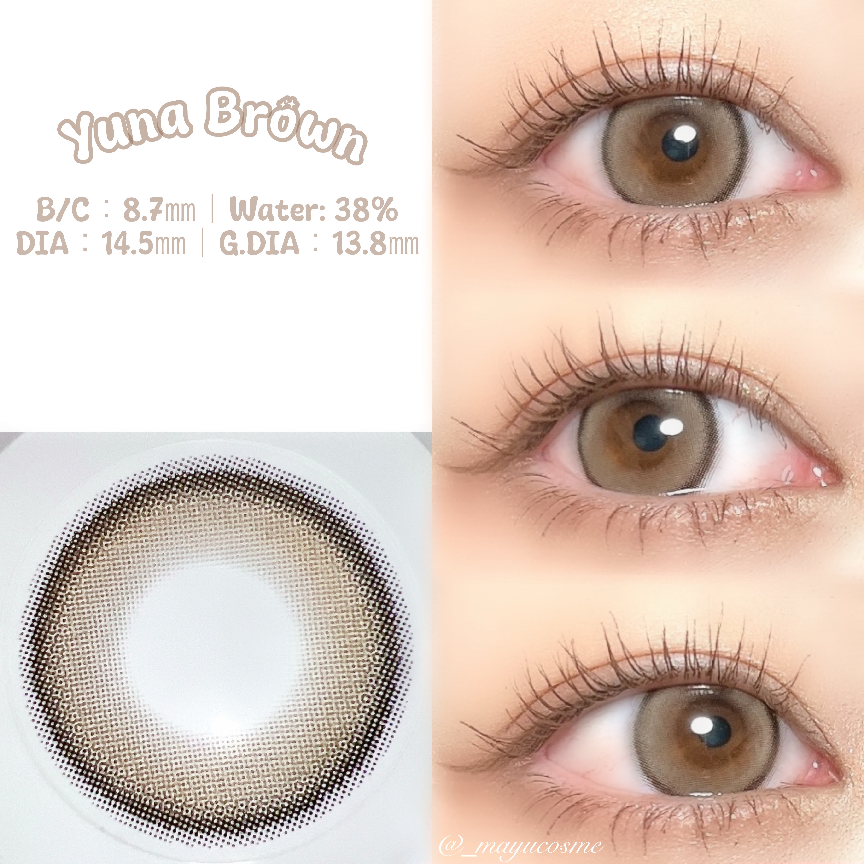 Mechu Mechu/Mechu Mechu /ワンデー（１DAY）カラコンを使ったクチコミ（3枚目）