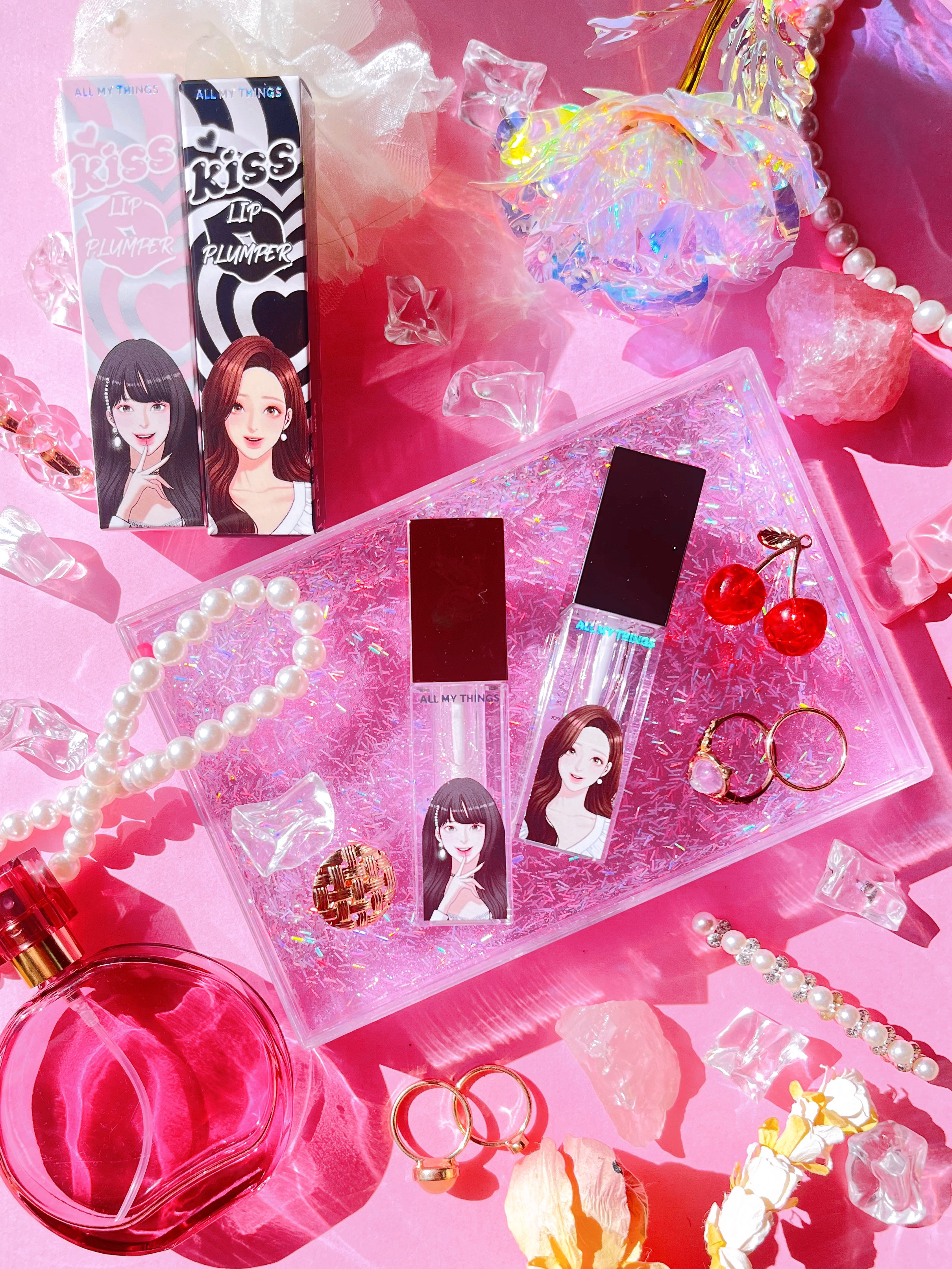 オールマイシングス トゥルービューティ キス リッププランパー 12 オーロラ/all my things/リッププランパーを使ったクチコミ（1枚目）