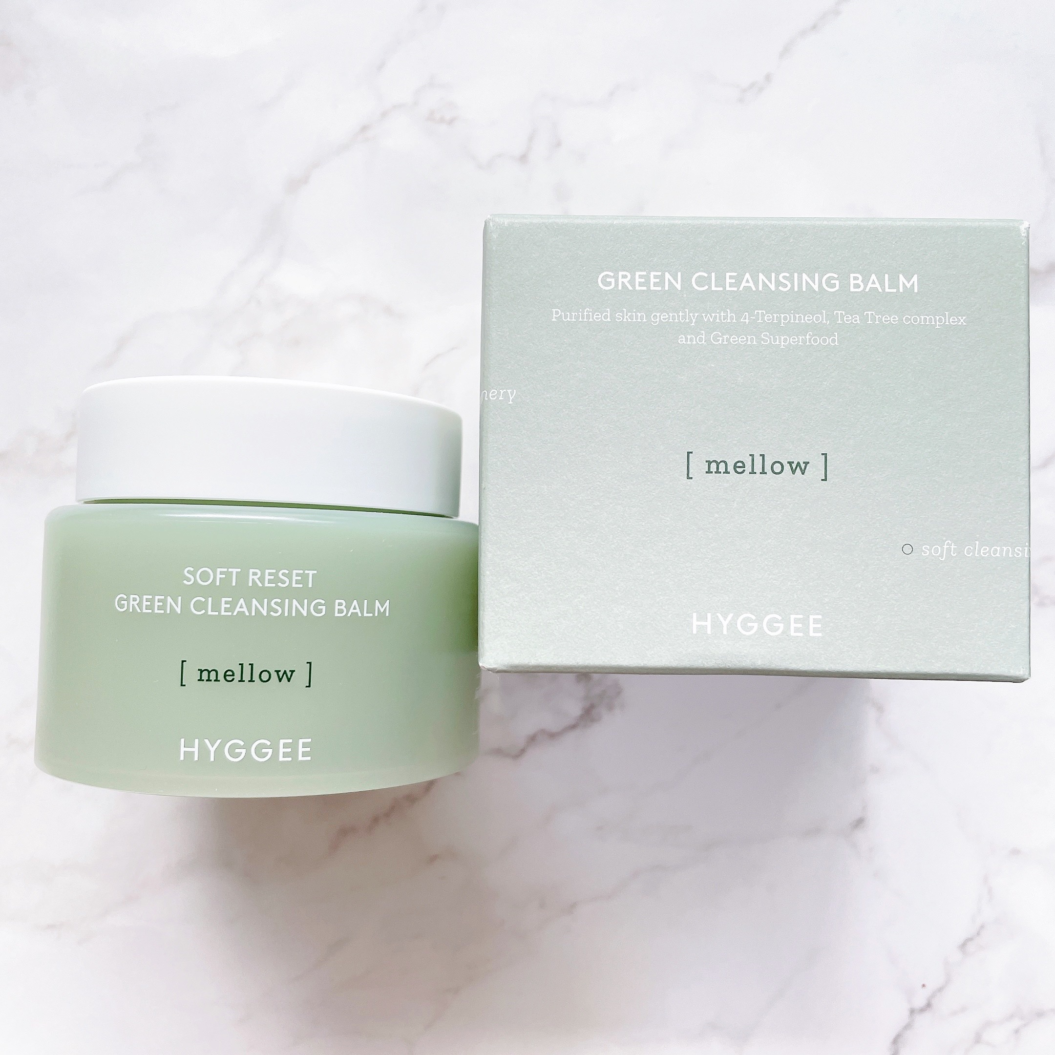 ソフトリセットグリーンクレンジングバーム/HYGGEE/クレンジングバームを使ったクチコミ（2枚目）