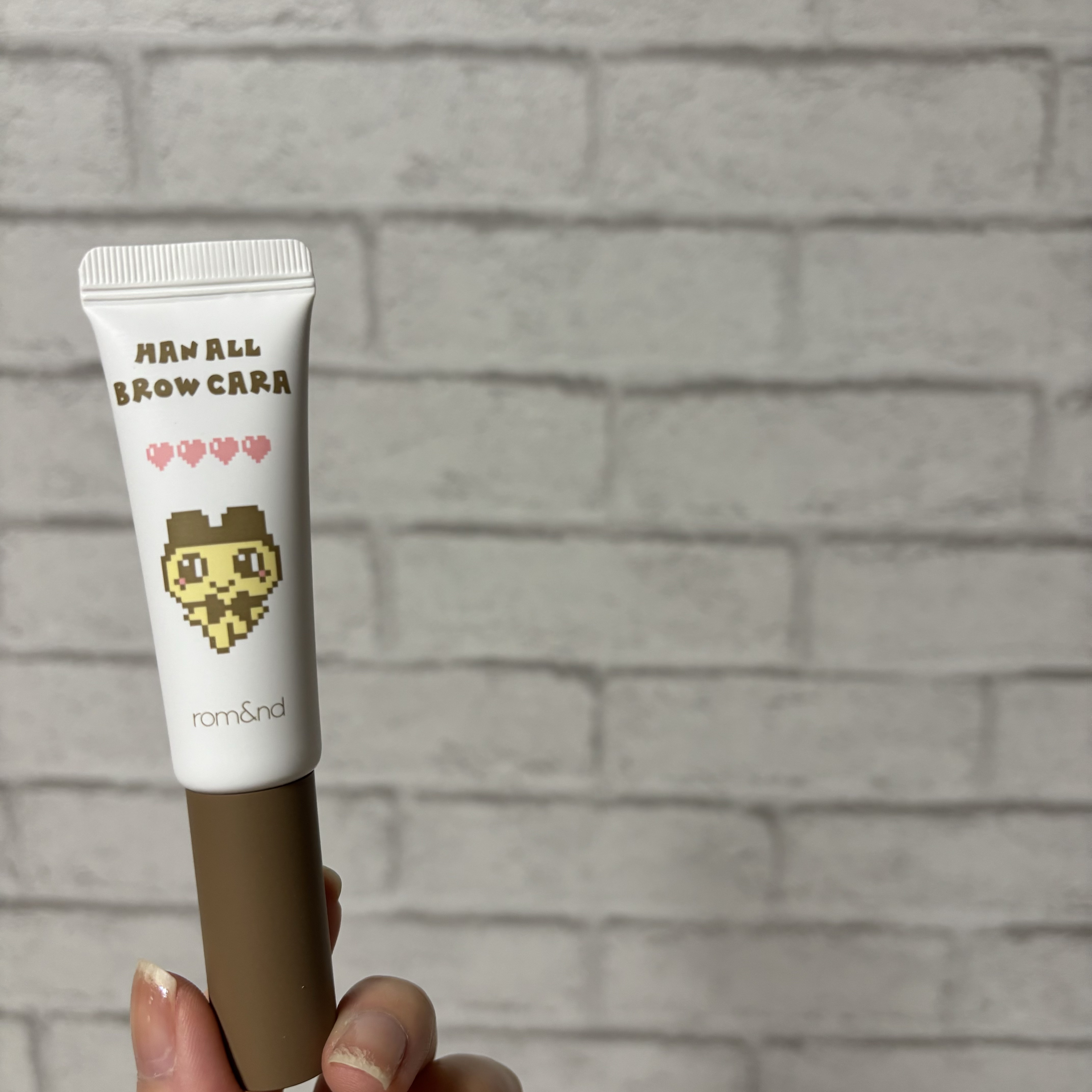 ハンオールブロウカラ/rom&nd/眉マスカラを使ったクチコミ（2枚目）