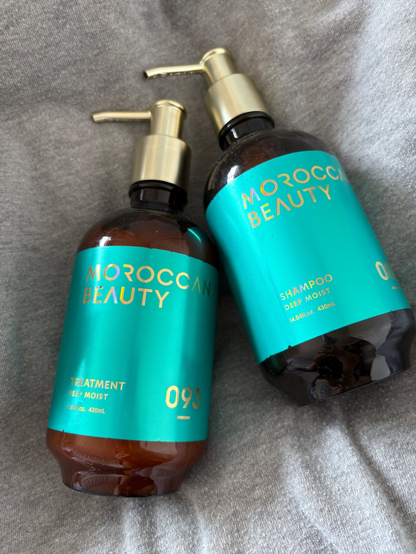 ディープモイスト シャンプー/ ヘアトリートメント/モロッカンビューティ/市販シャンプーを使ったクチコミ(1枚目)